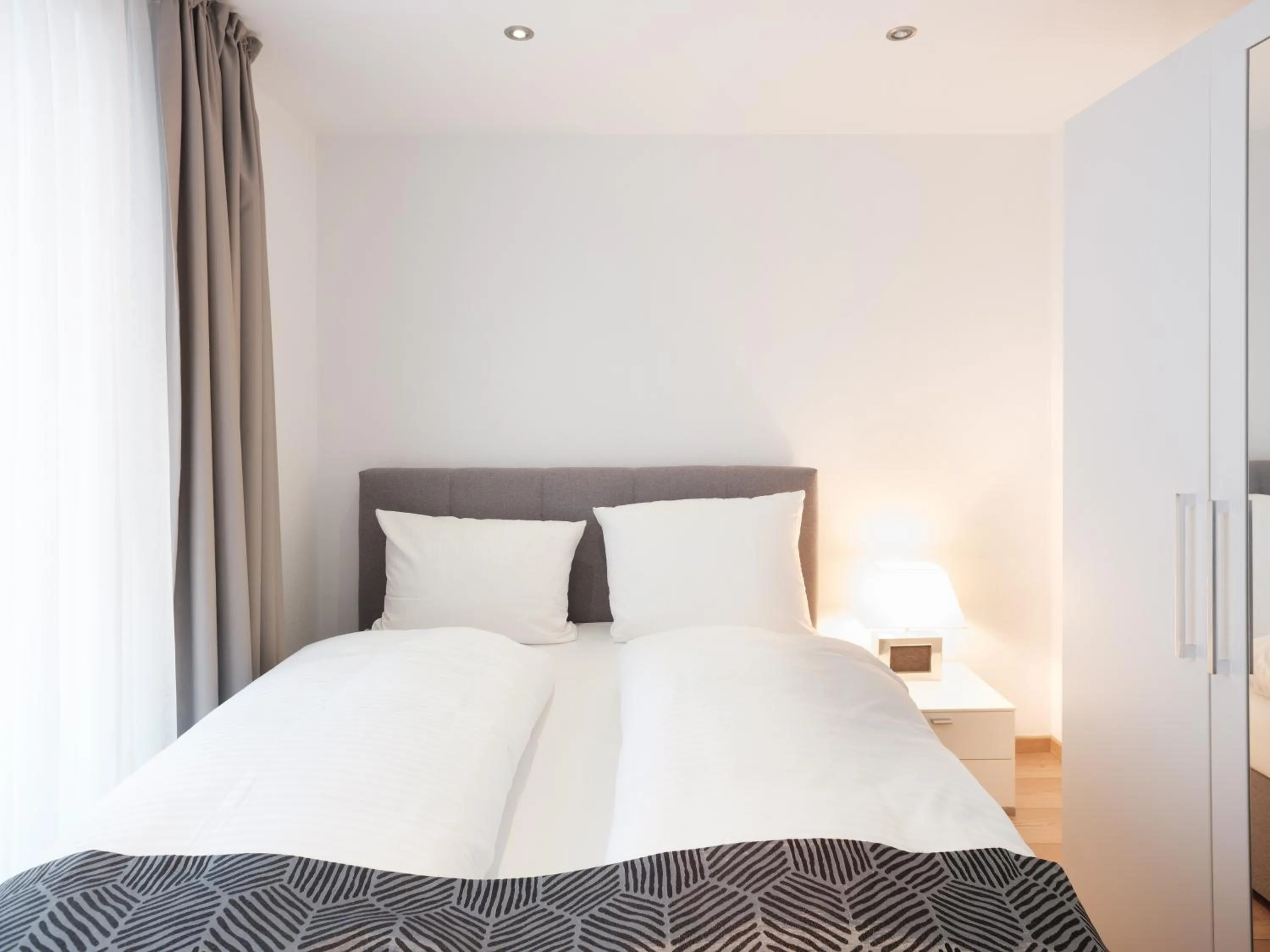Bedroom, Bed in city boarding lippstadt