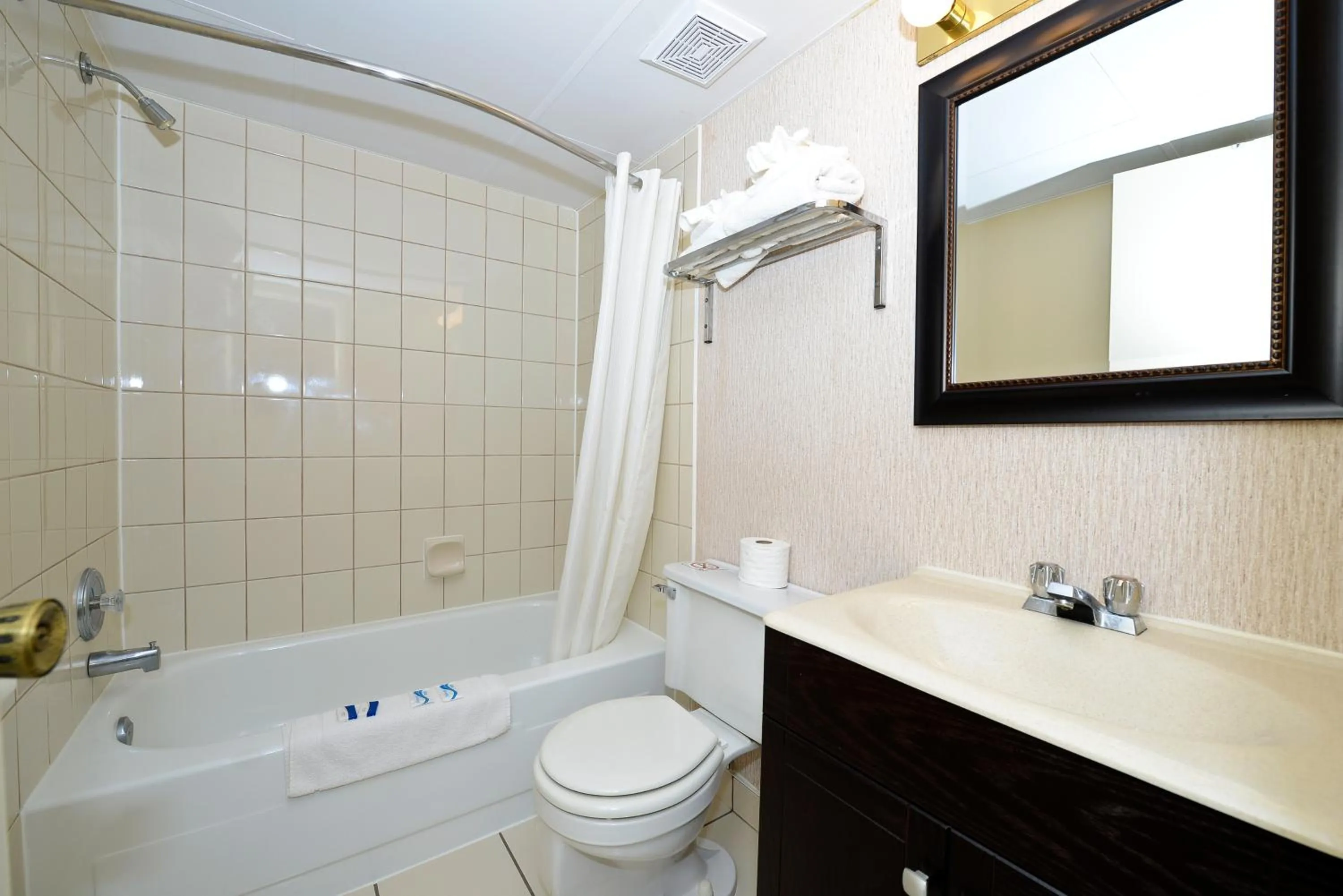 Bathroom in Canadas Best Value Inn St. Catharines