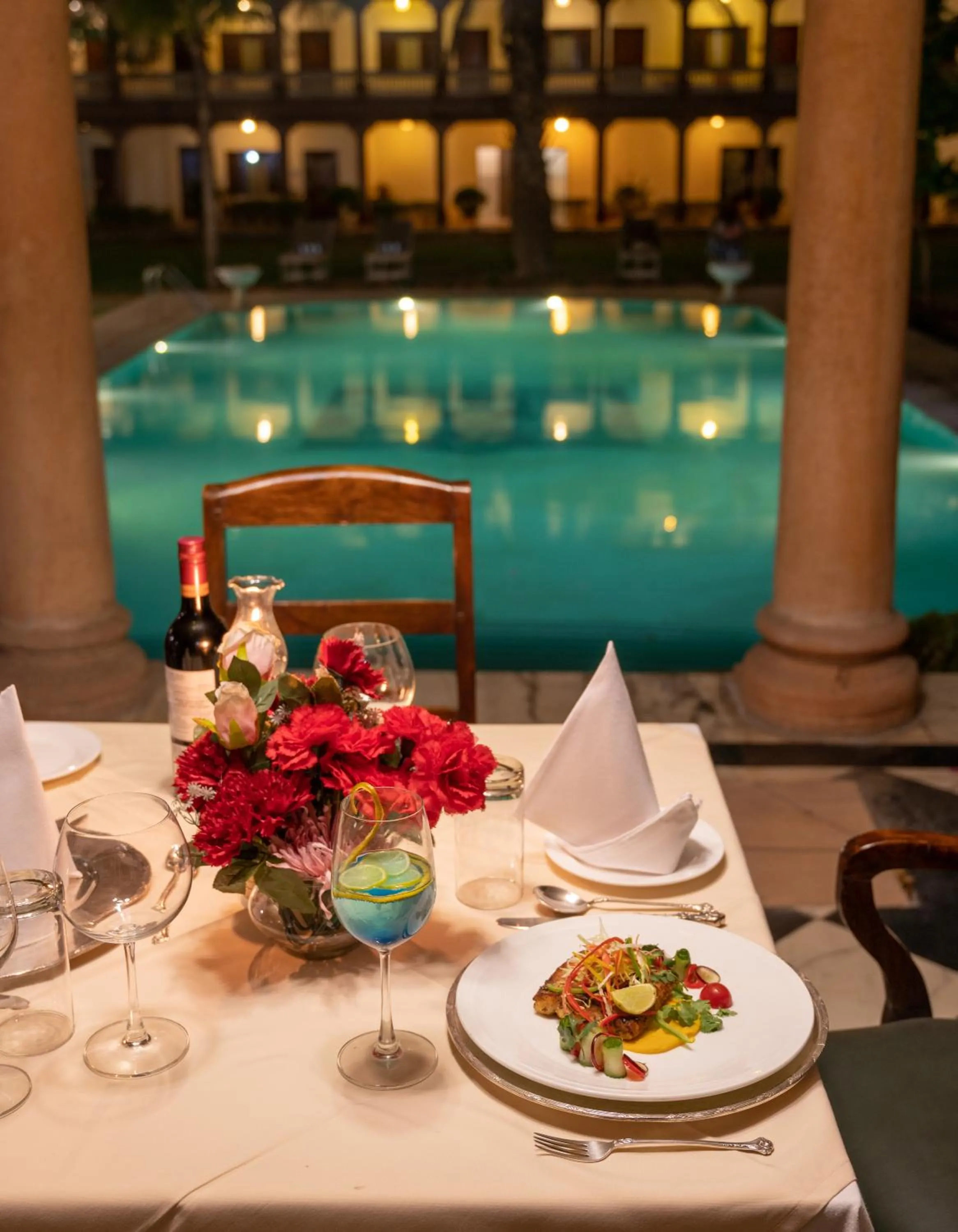 Restaurant/places to eat in Ranbanka Palace