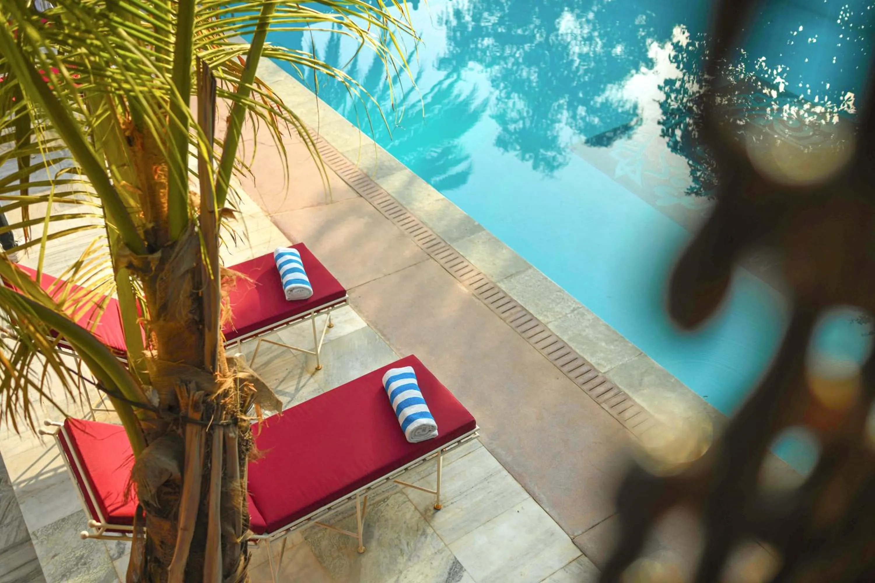 Swimming pool in Ranbanka Palace