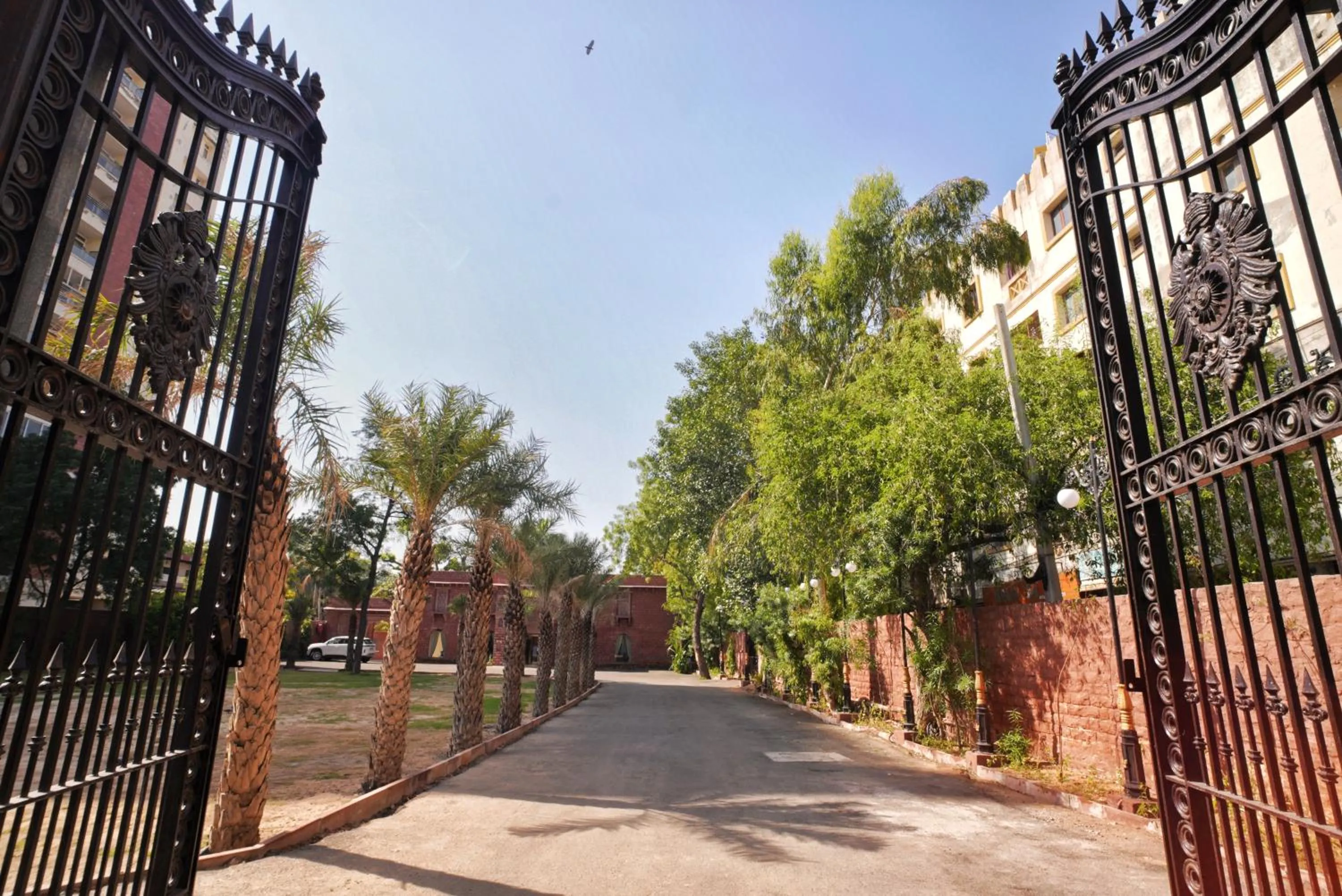 Facade/entrance in Ranbanka Palace
