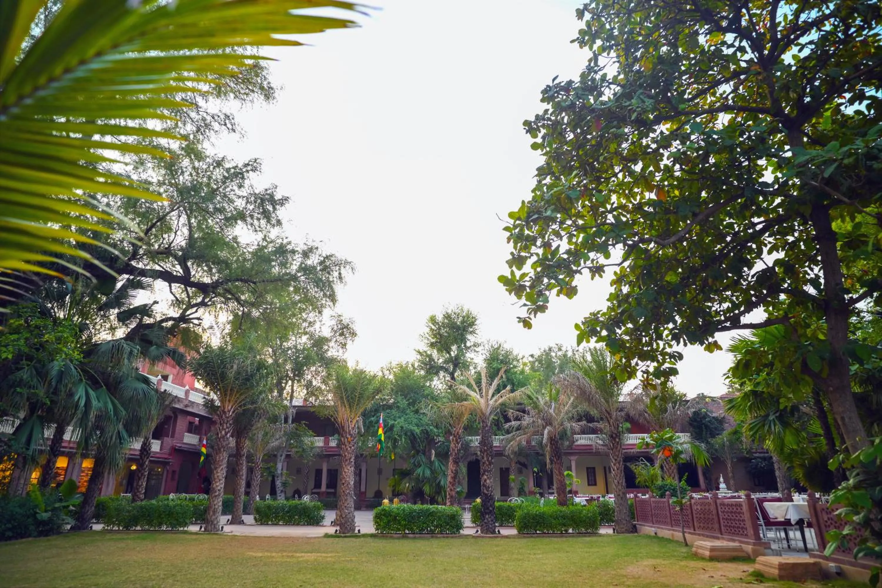 Garden in Ranbanka Palace