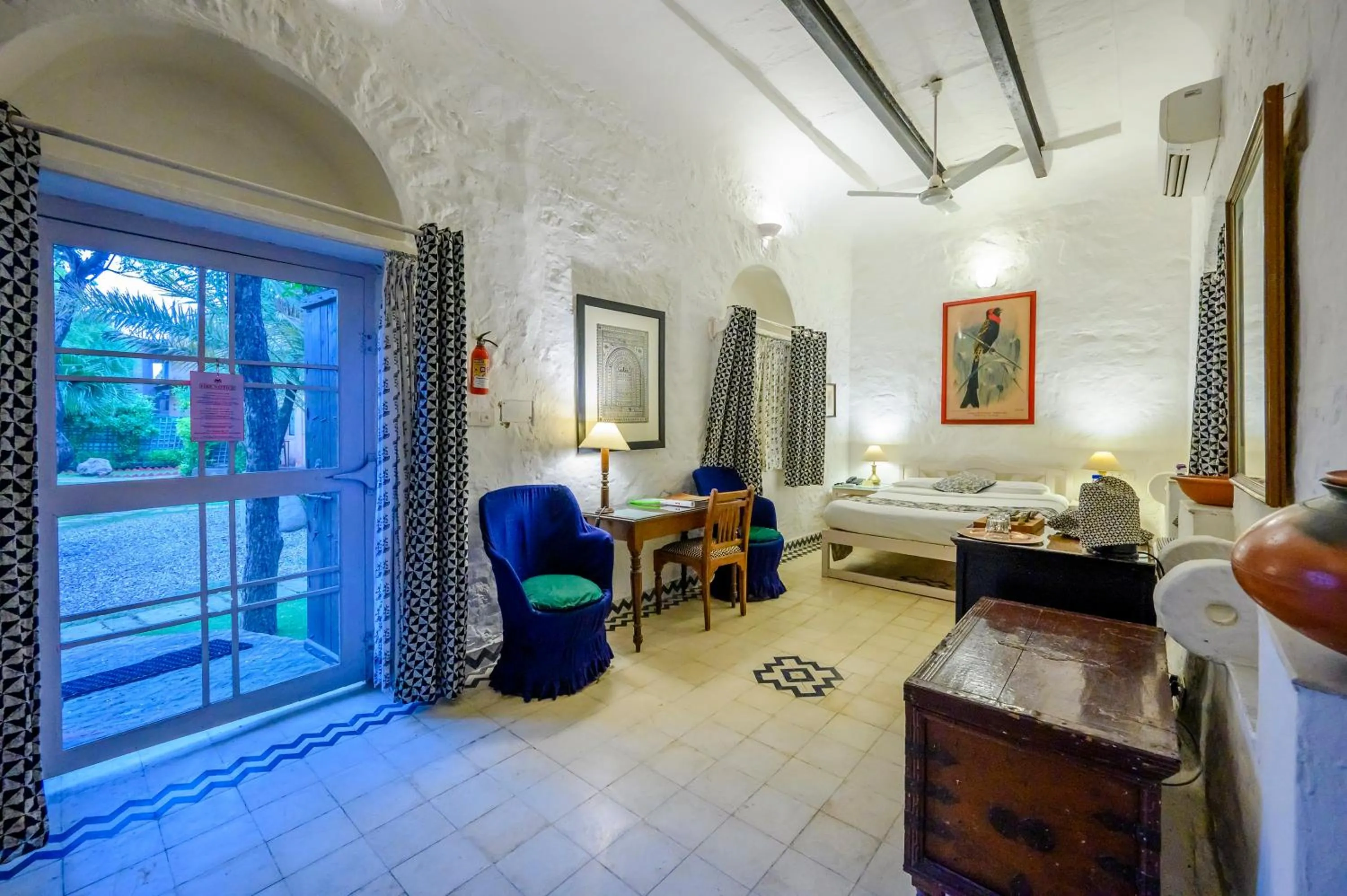 Bed in Neemrana's - Hill Fort - Kesroli