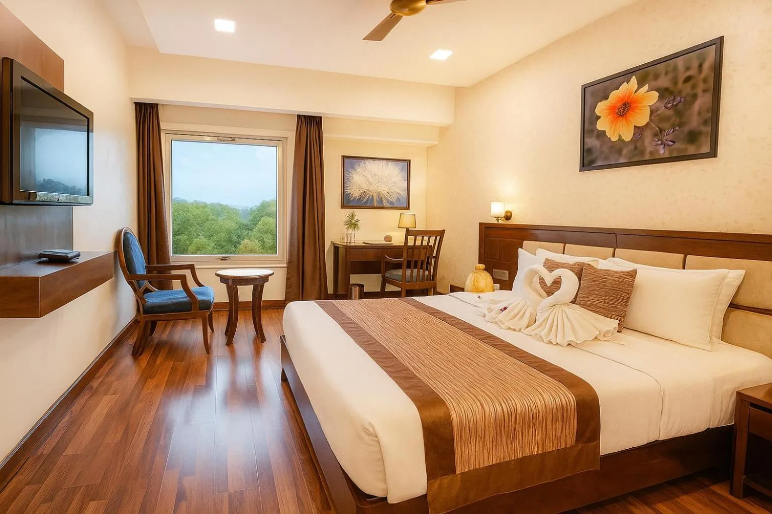 Bed in Hotel Horizon - Near Fateh Sagar Lake Udaipur