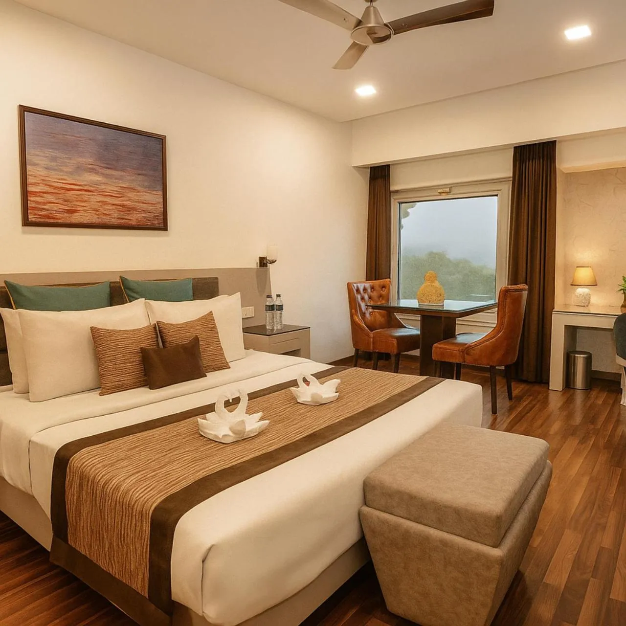 Bedroom, Bed in Hotel Horizon - Near Fateh Sagar Lake Udaipur