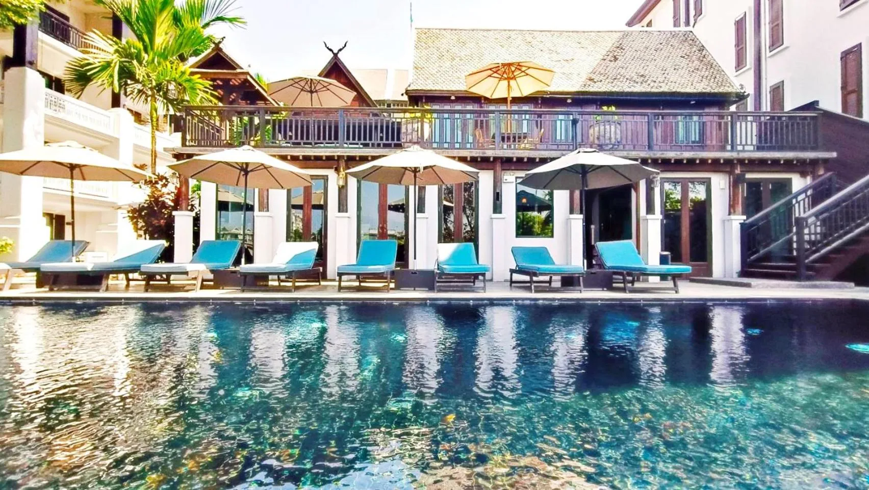 Garden view in Buri Sriping Riverside Resort & Spa