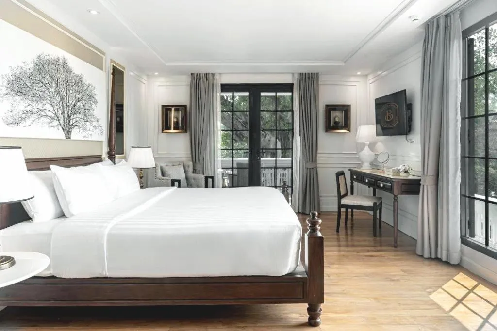 Bed in Buri Sriping Riverside Resort & Spa