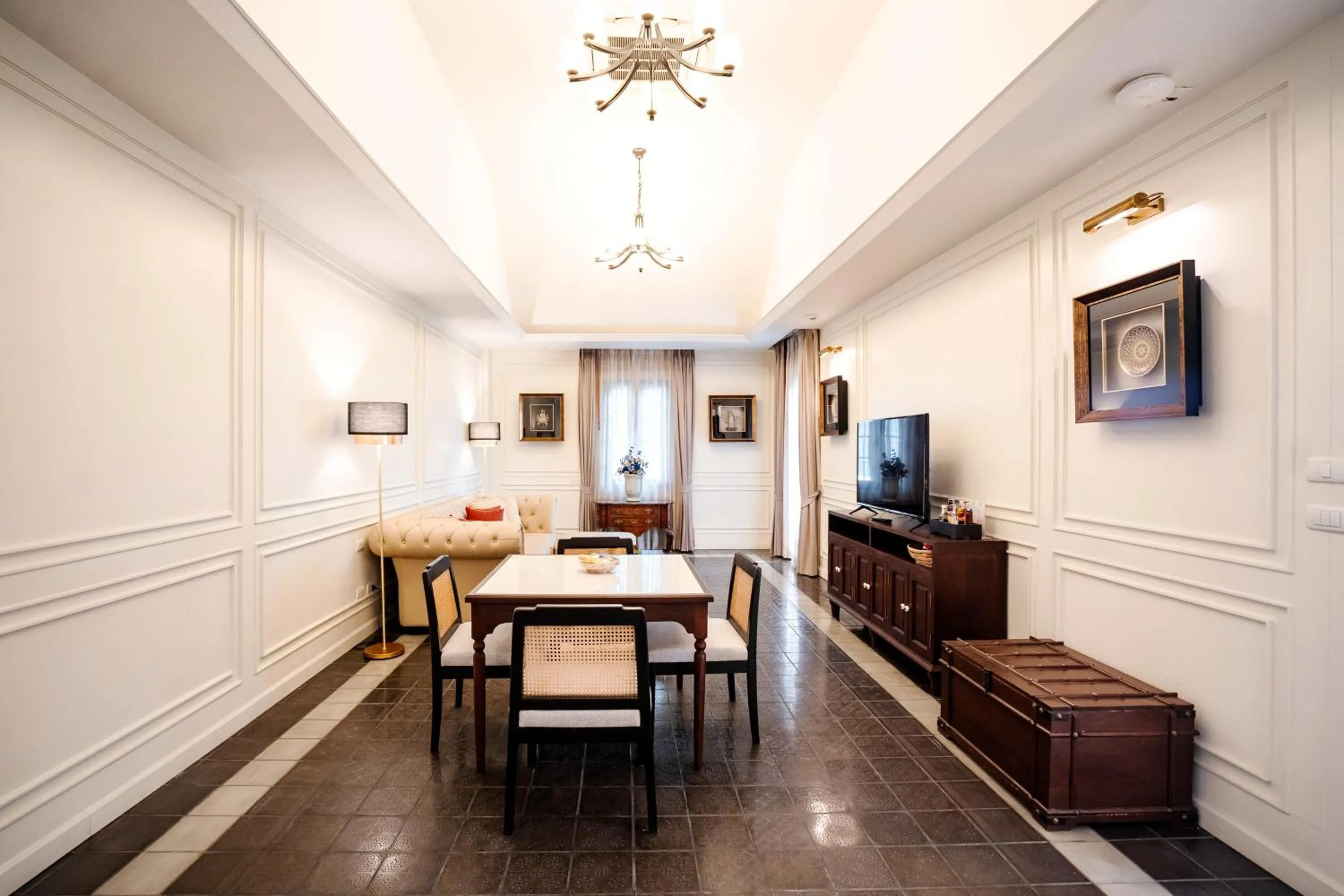 Communal lounge/ TV room in Buri Sriping Riverside Resort & Spa