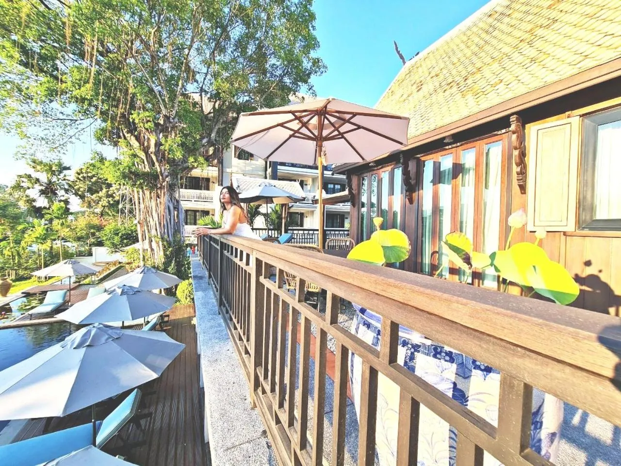 Garden in Buri Sriping Riverside Resort & Spa