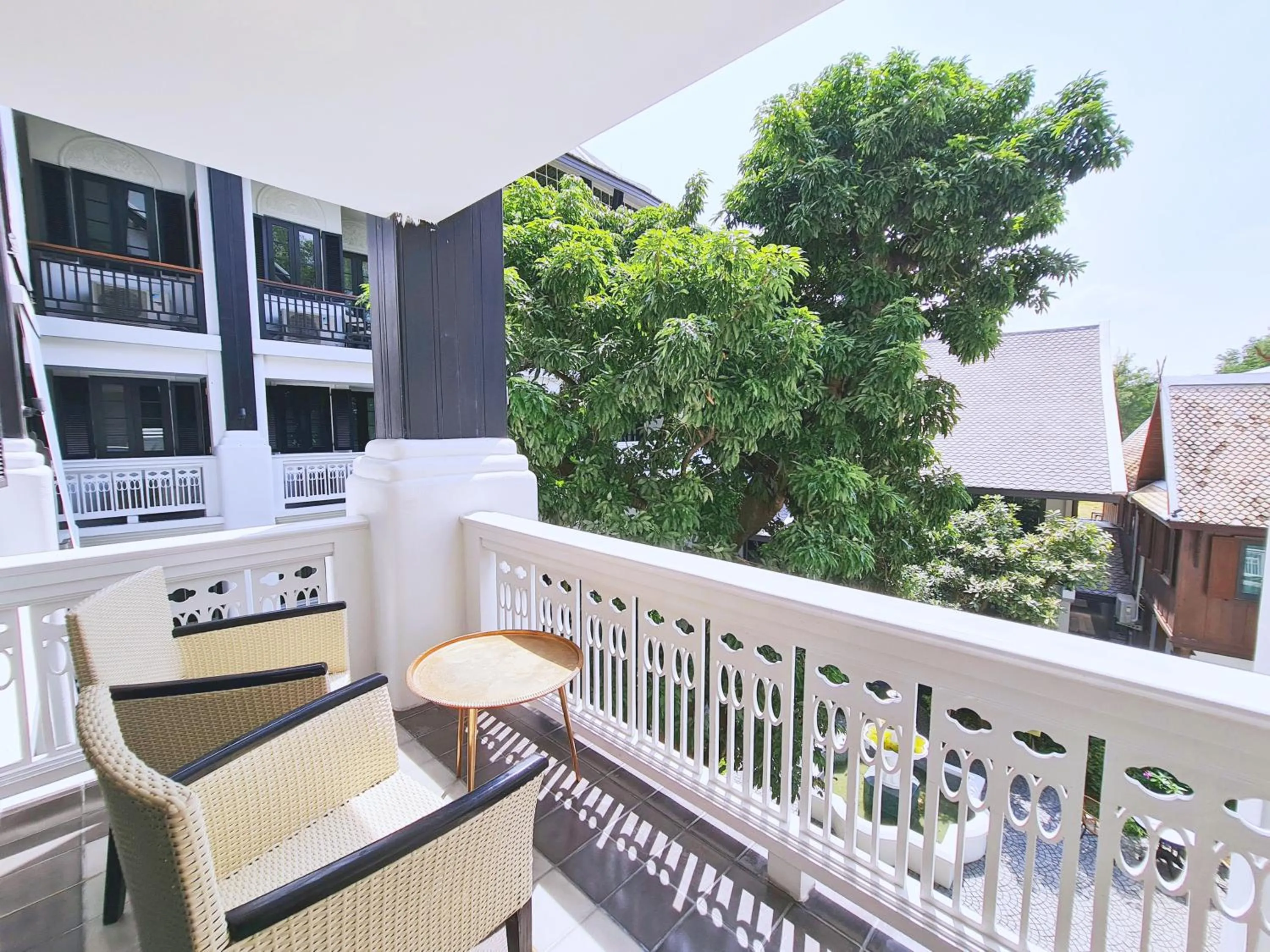 Patio in Buri Sriping Riverside Resort & Spa