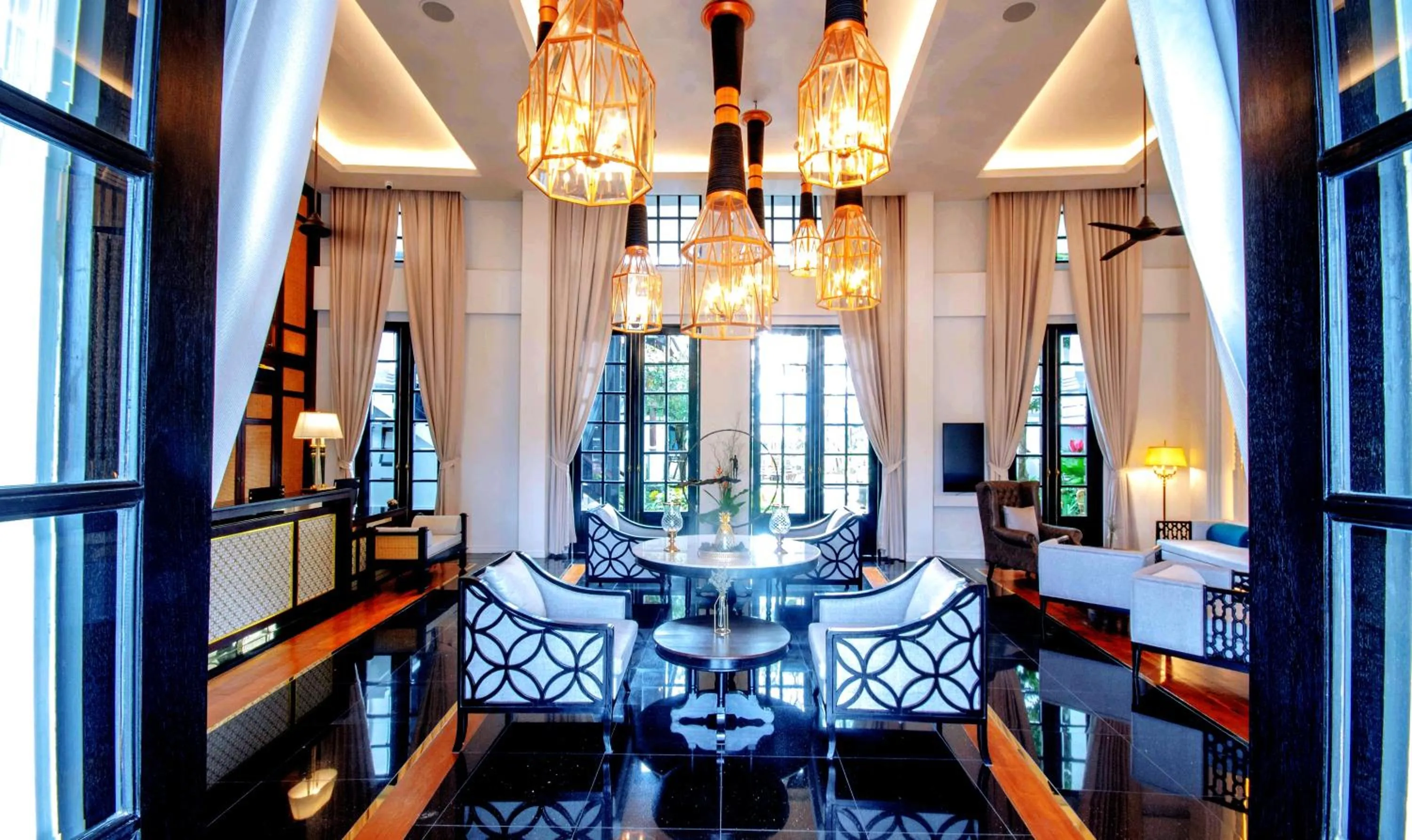 Lobby or reception in Buri Sriping Riverside Resort & Spa