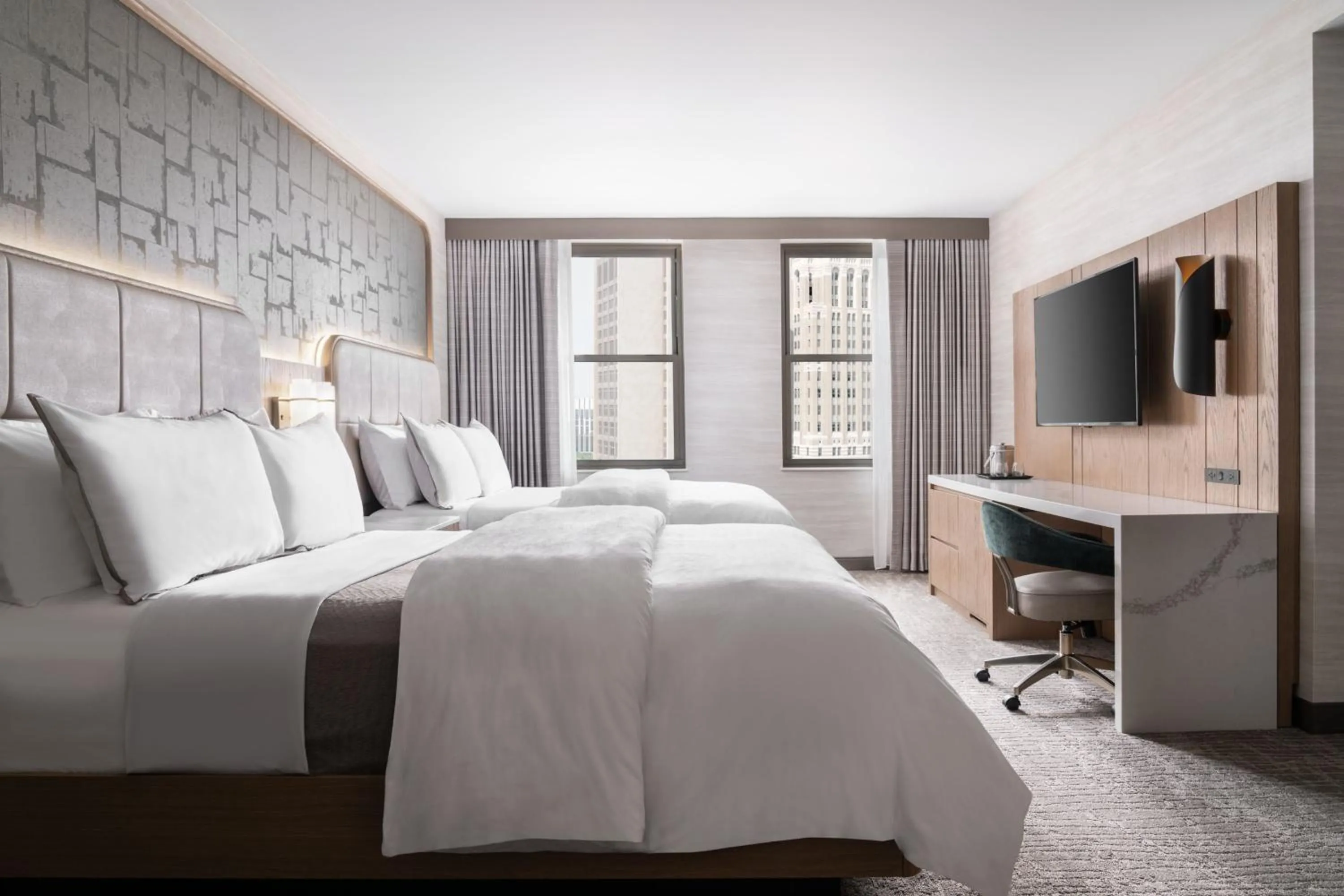 Photo of the whole room, Bed in The Westin Book Cadillac Detroit