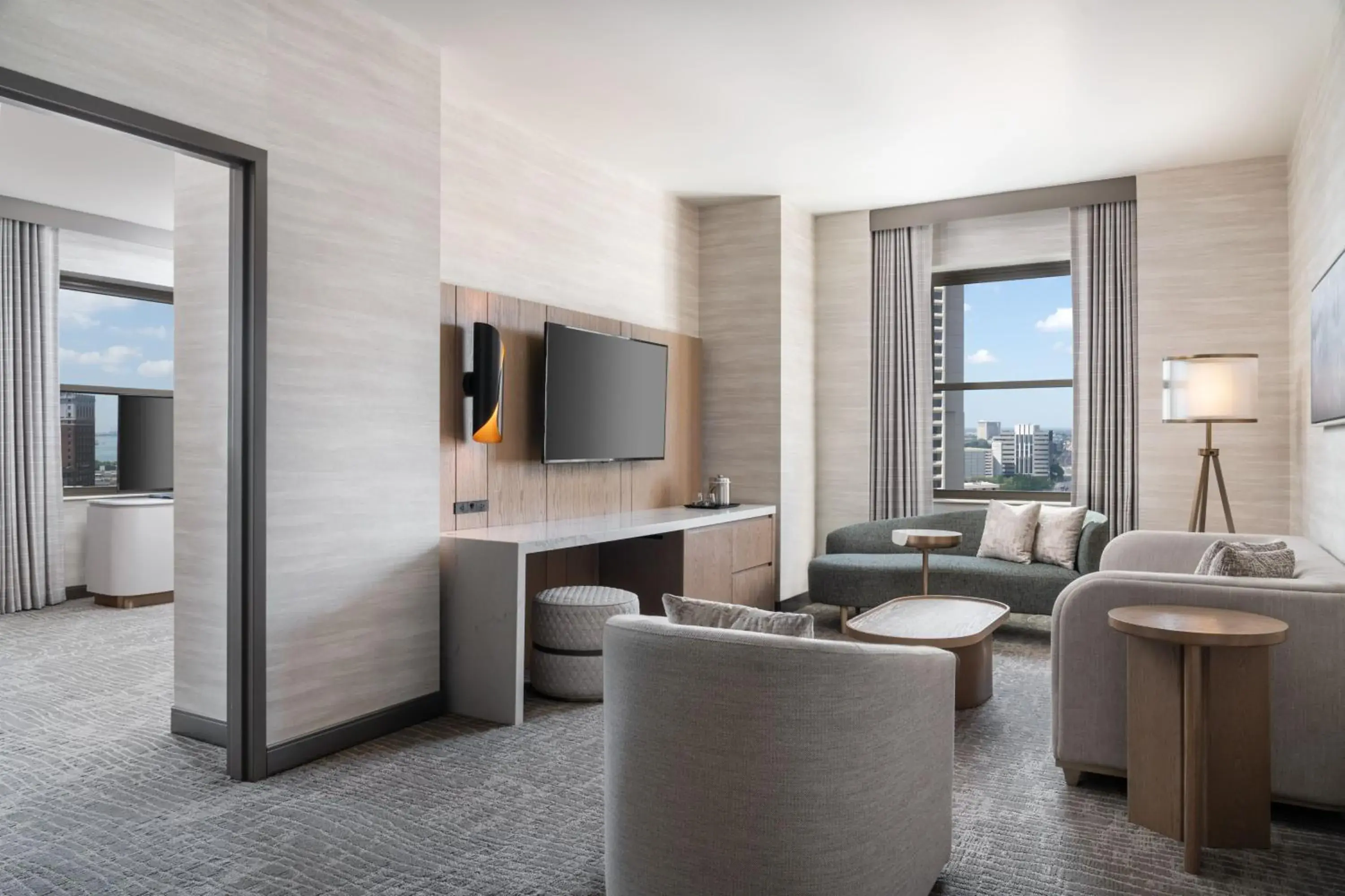 Executive Suite, 1 Bedroom Connecting Suite, 1 King in The Westin Book Cadillac Detroit Executive Suite, 1 Bedroom Connecting Suite, 1 King in The Westin Book Cadillac Detroit