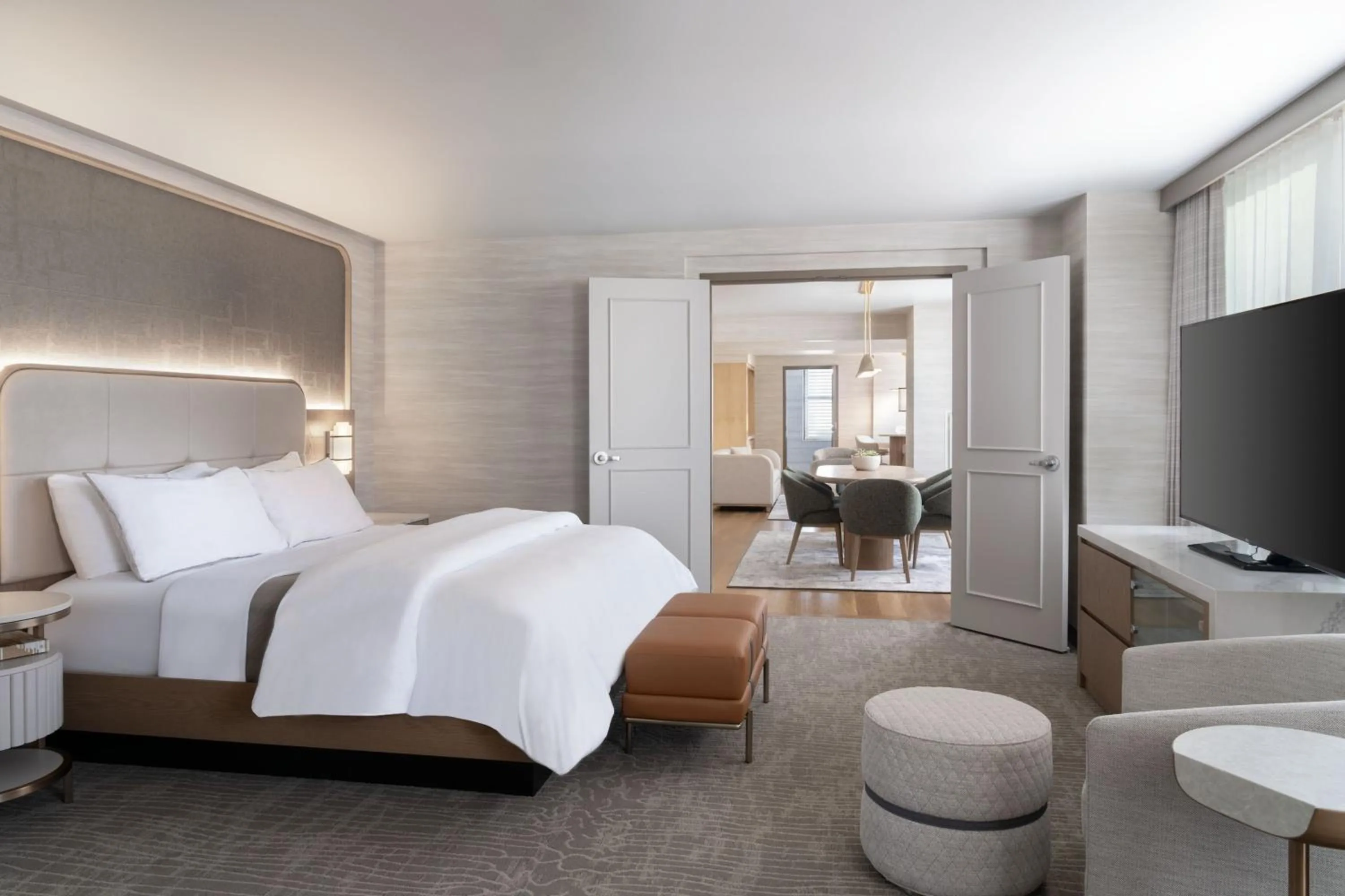 Bedroom, Bed in The Westin Book Cadillac Detroit