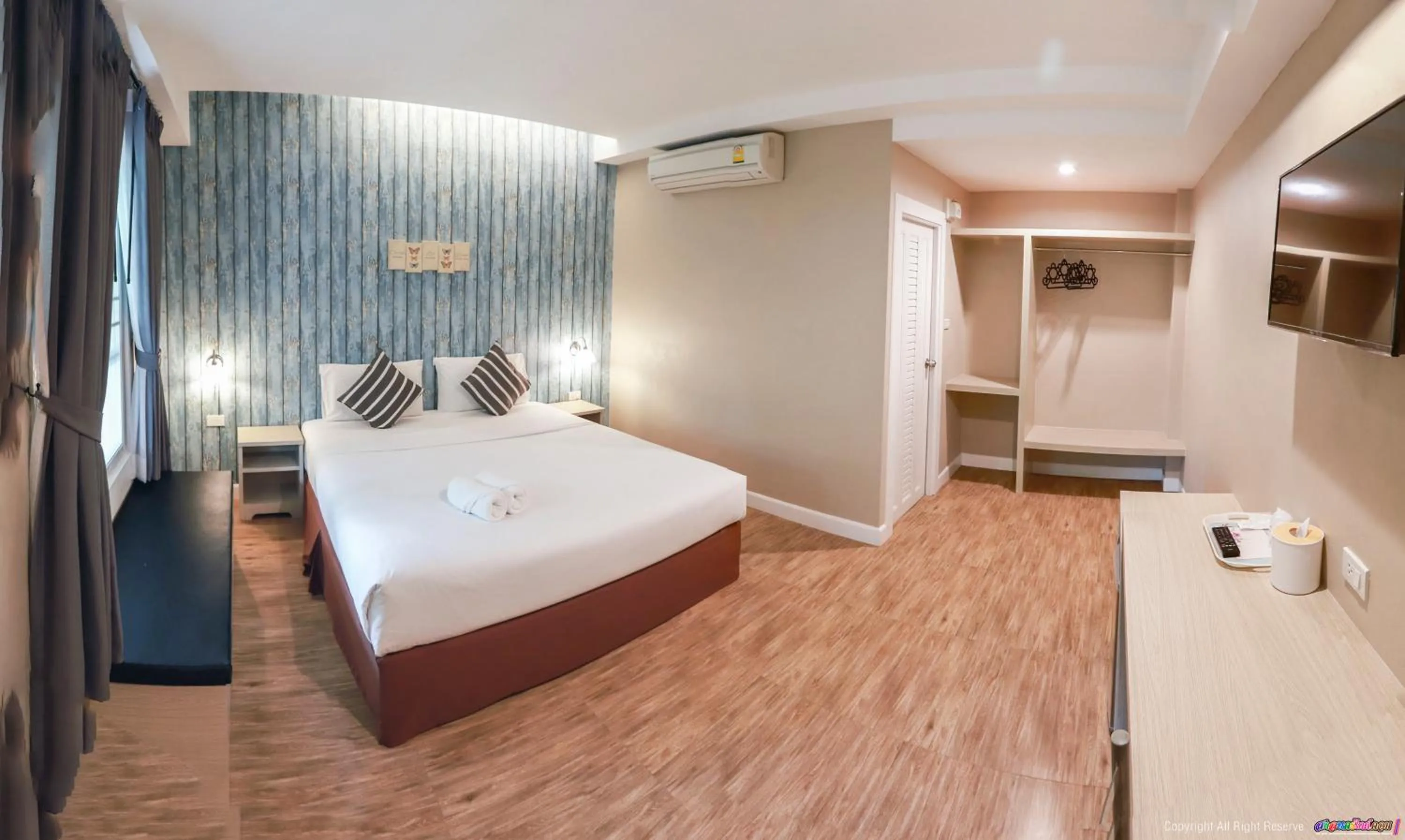 Bed in Color Ville Hotel SHA Certified