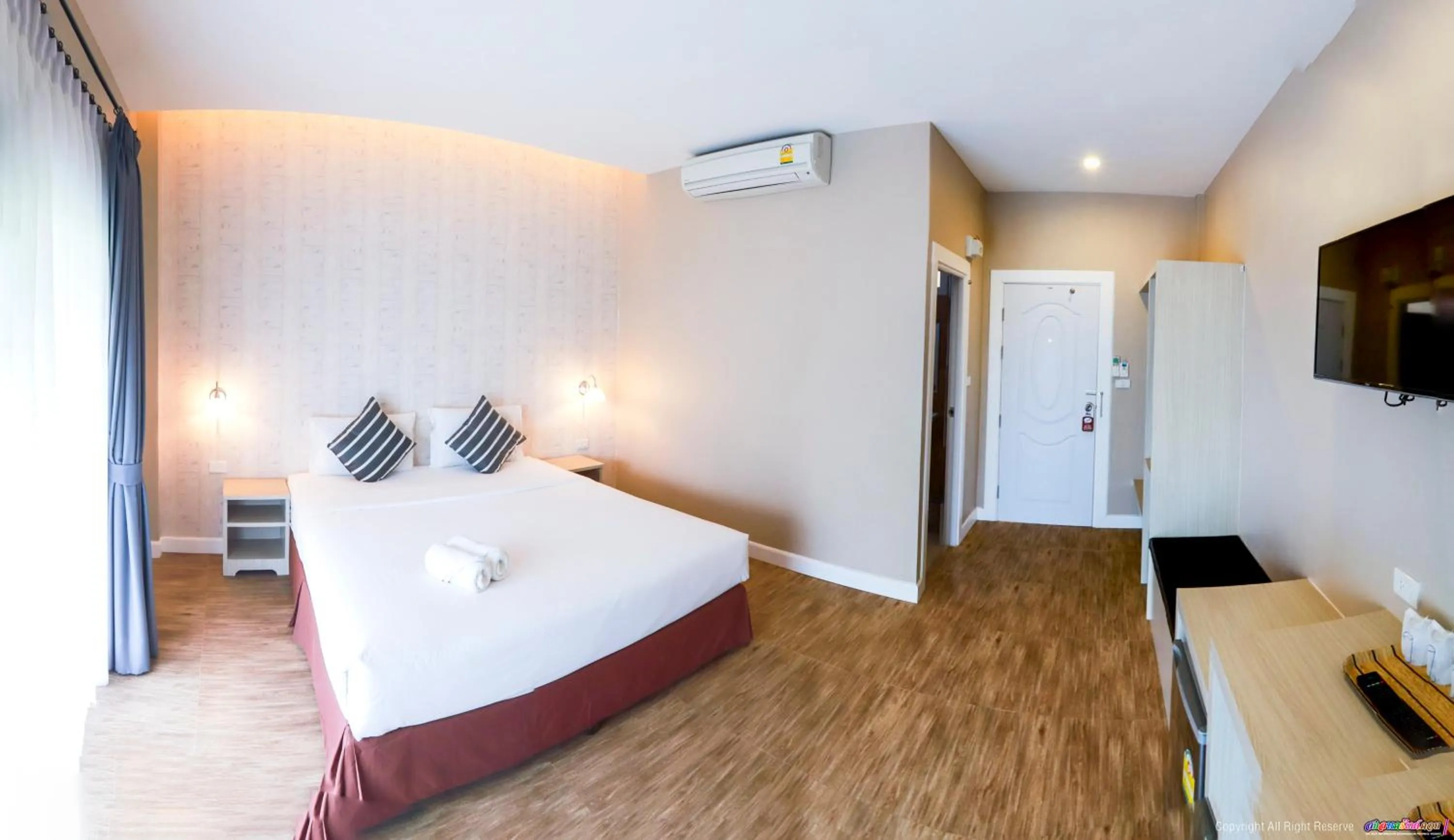 Bed in Color Ville Hotel SHA Certified