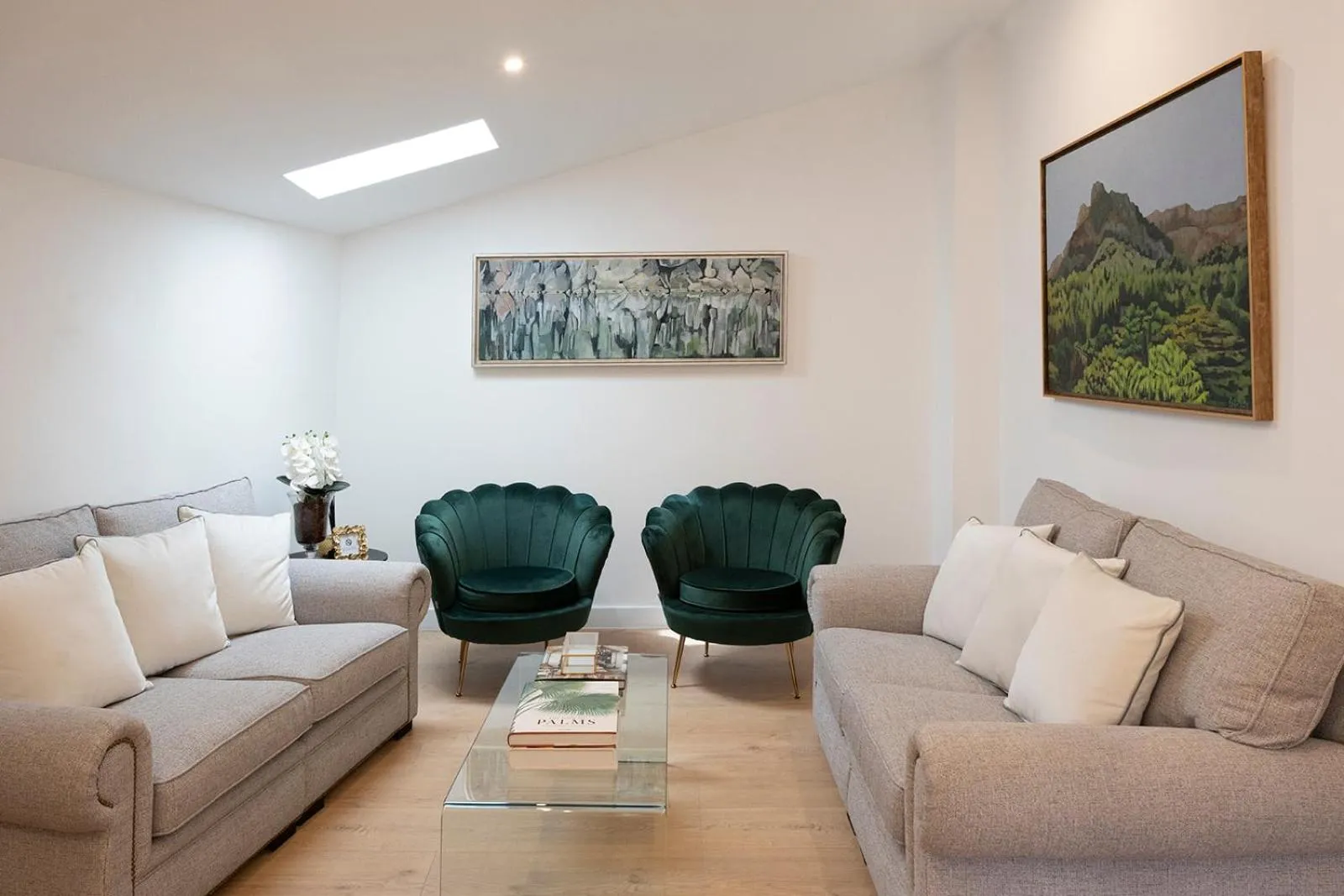 Seating area in Petit Biniaraix