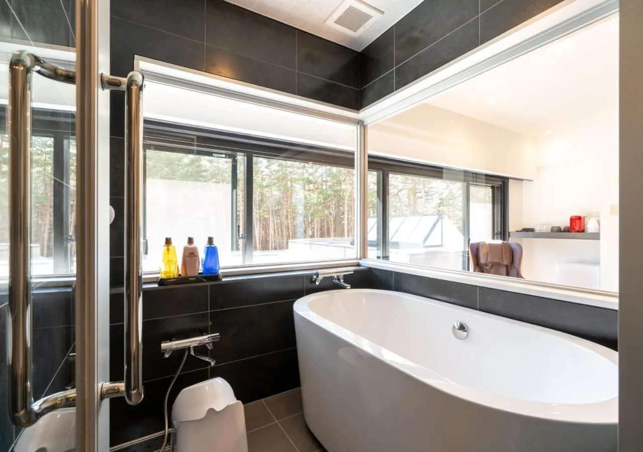 Bathroom in Yatsugatake Hotel Fuuka