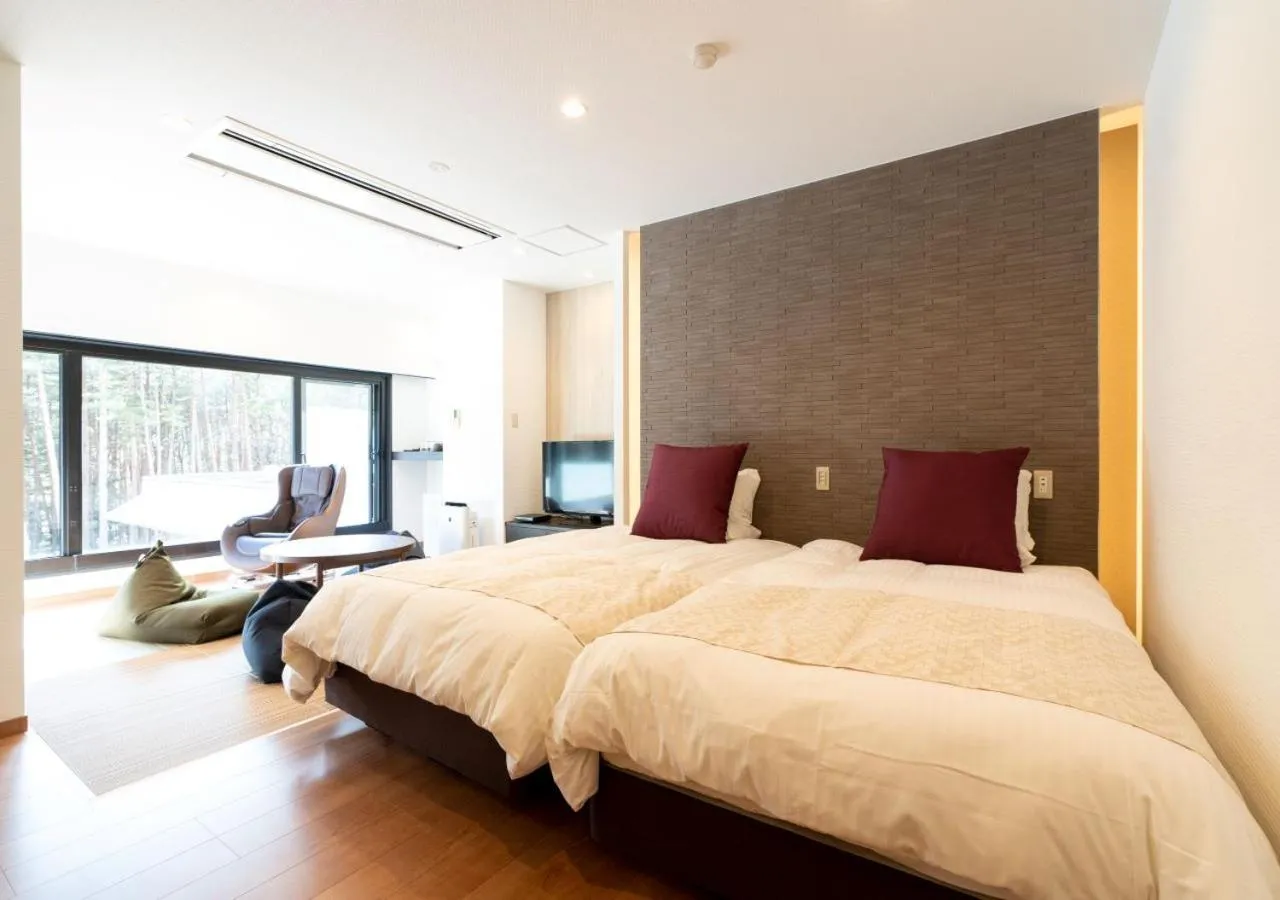 Bedroom, Bed in Yatsugatake Hotel Fuuka