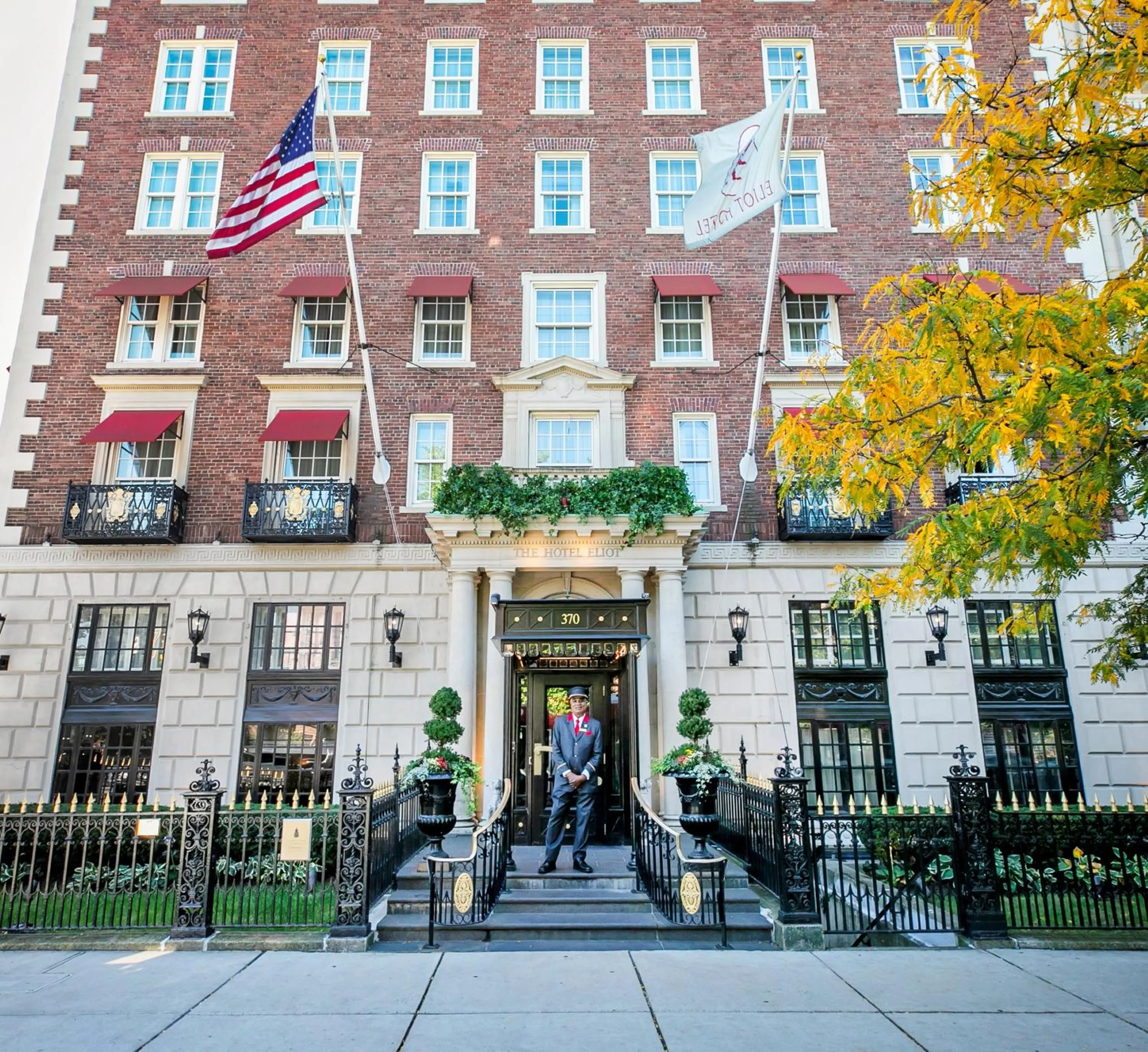 Property building in The Eliot Hotel