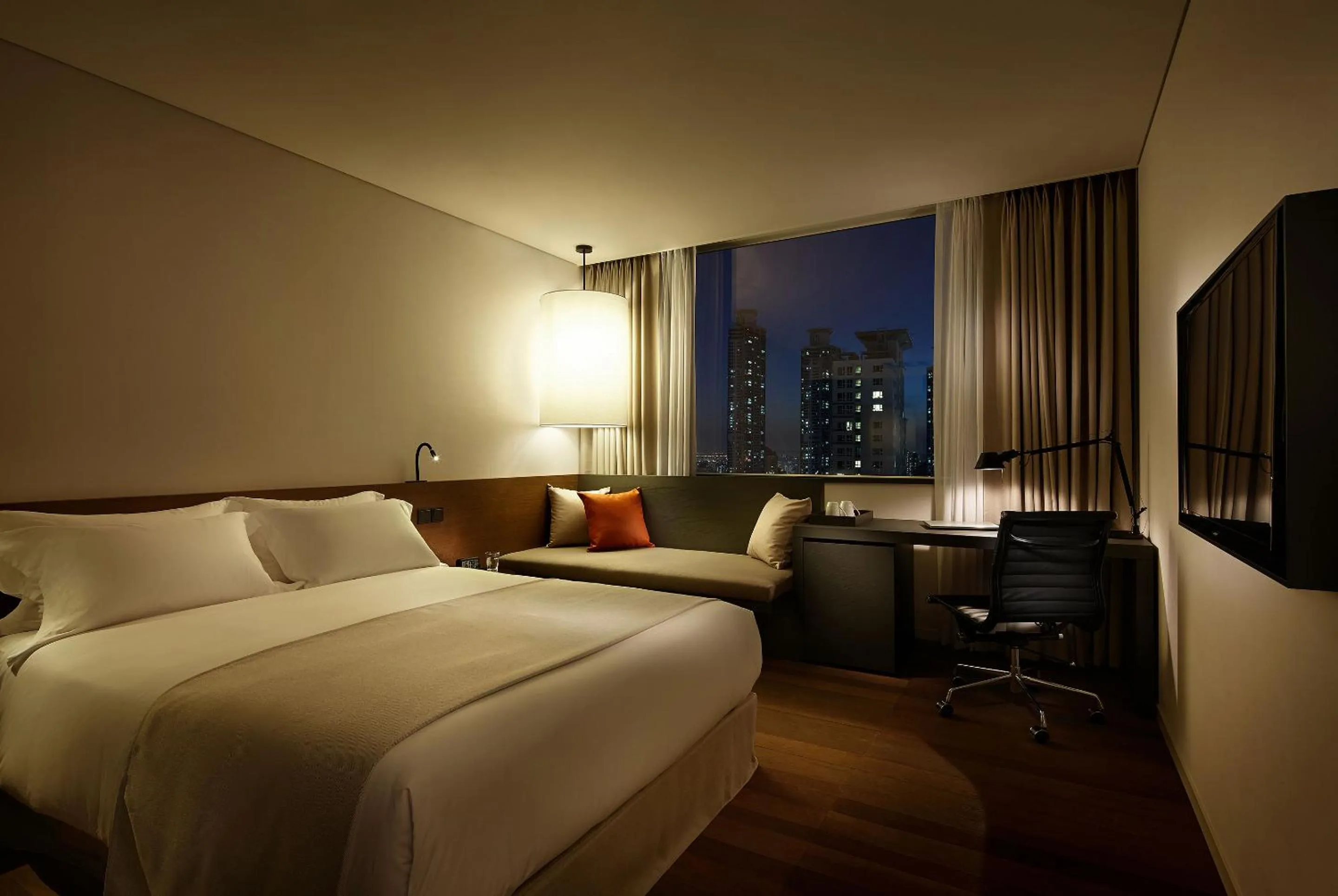 Bed in Shilla Stay Dongtan - Samsung Digital City