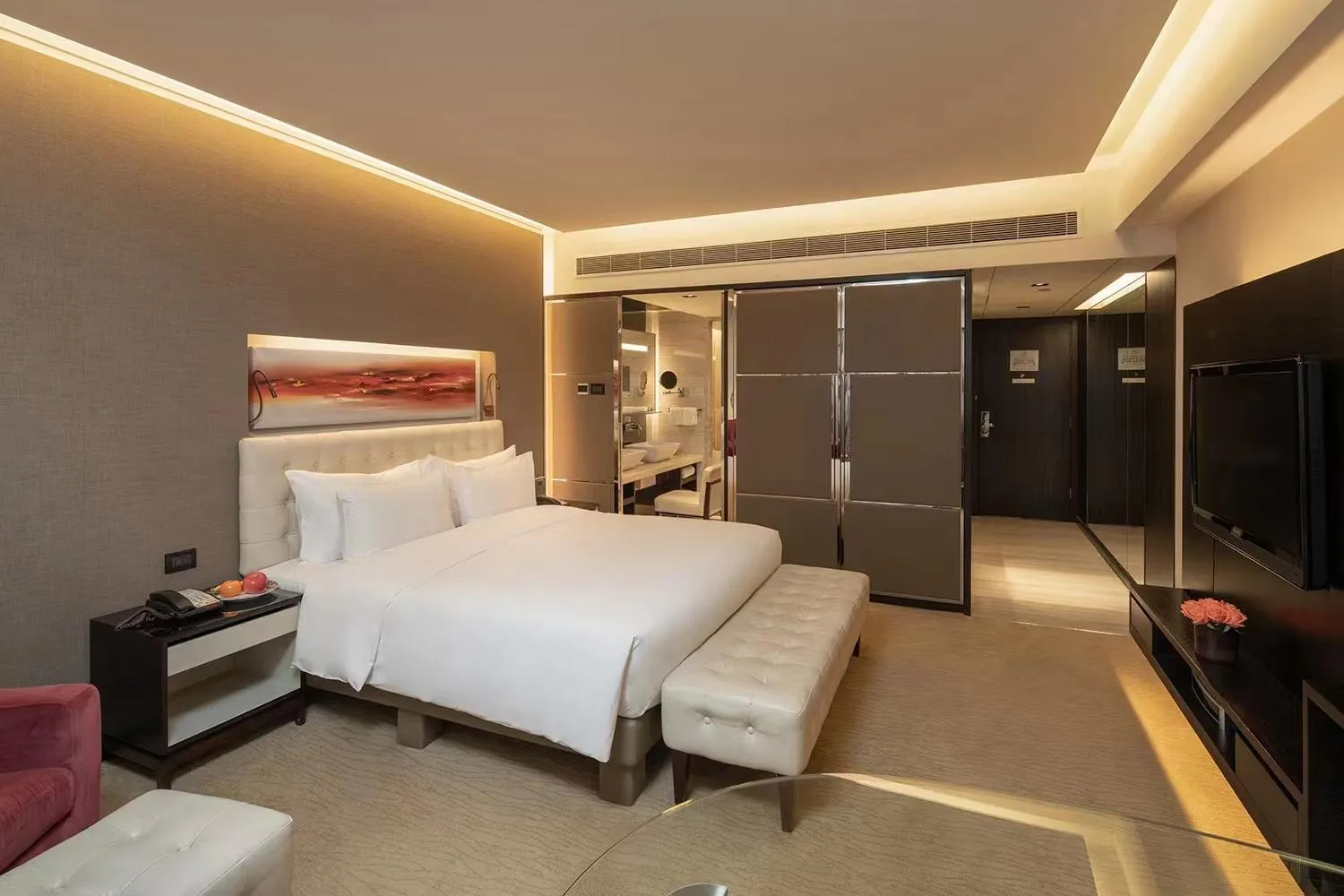 Bed in Furama Hotel Dalian