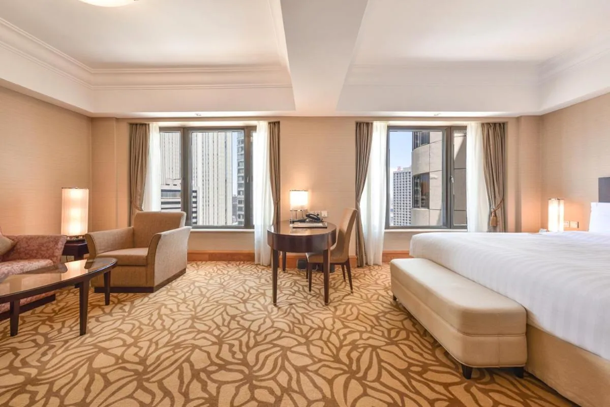 Bed in Furama Hotel Dalian