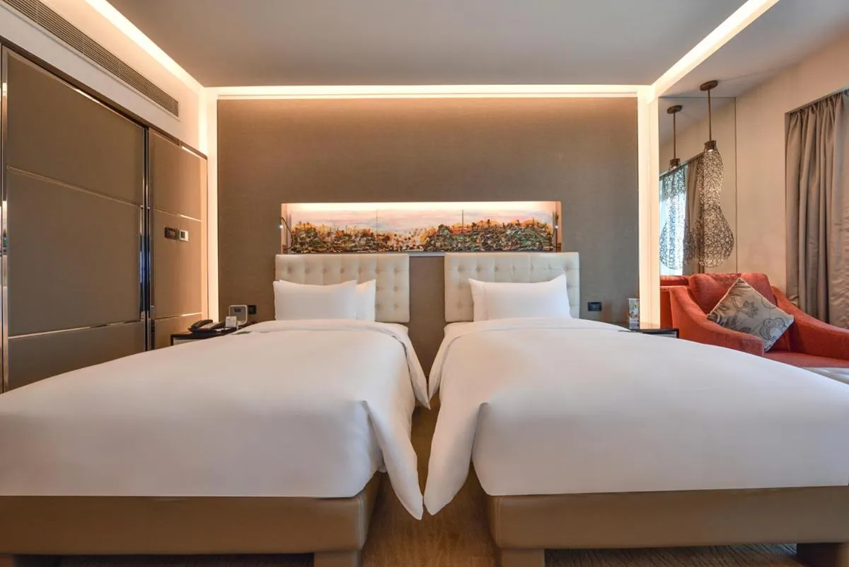 Bed in Furama Hotel Dalian