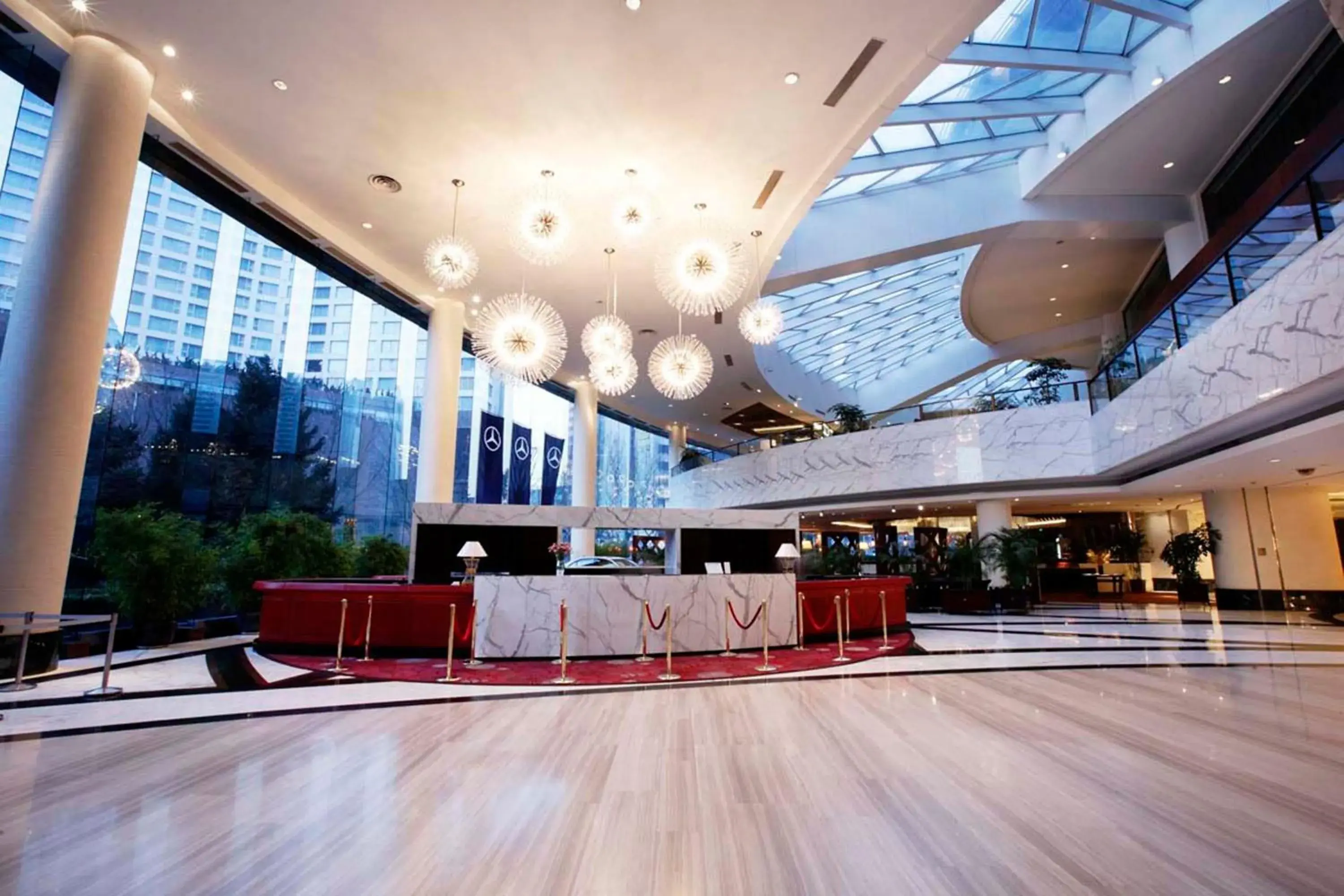 Lobby or reception in Furama Hotel Dalian Lobby or reception in Furama Hotel Dalian