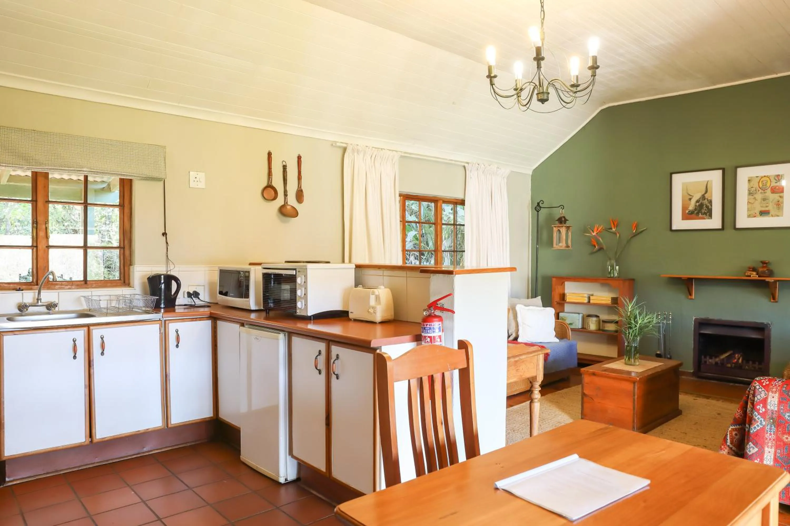 Kitchen or kitchenette in Kings Grant Country Retreat