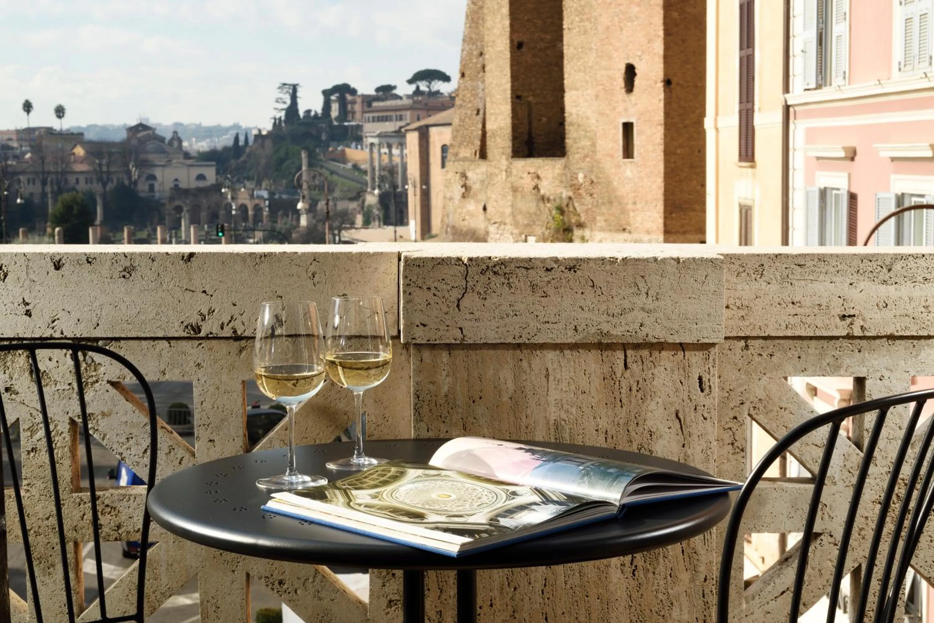 Balcony/Terrace in Dimora ai Fori - Guest House