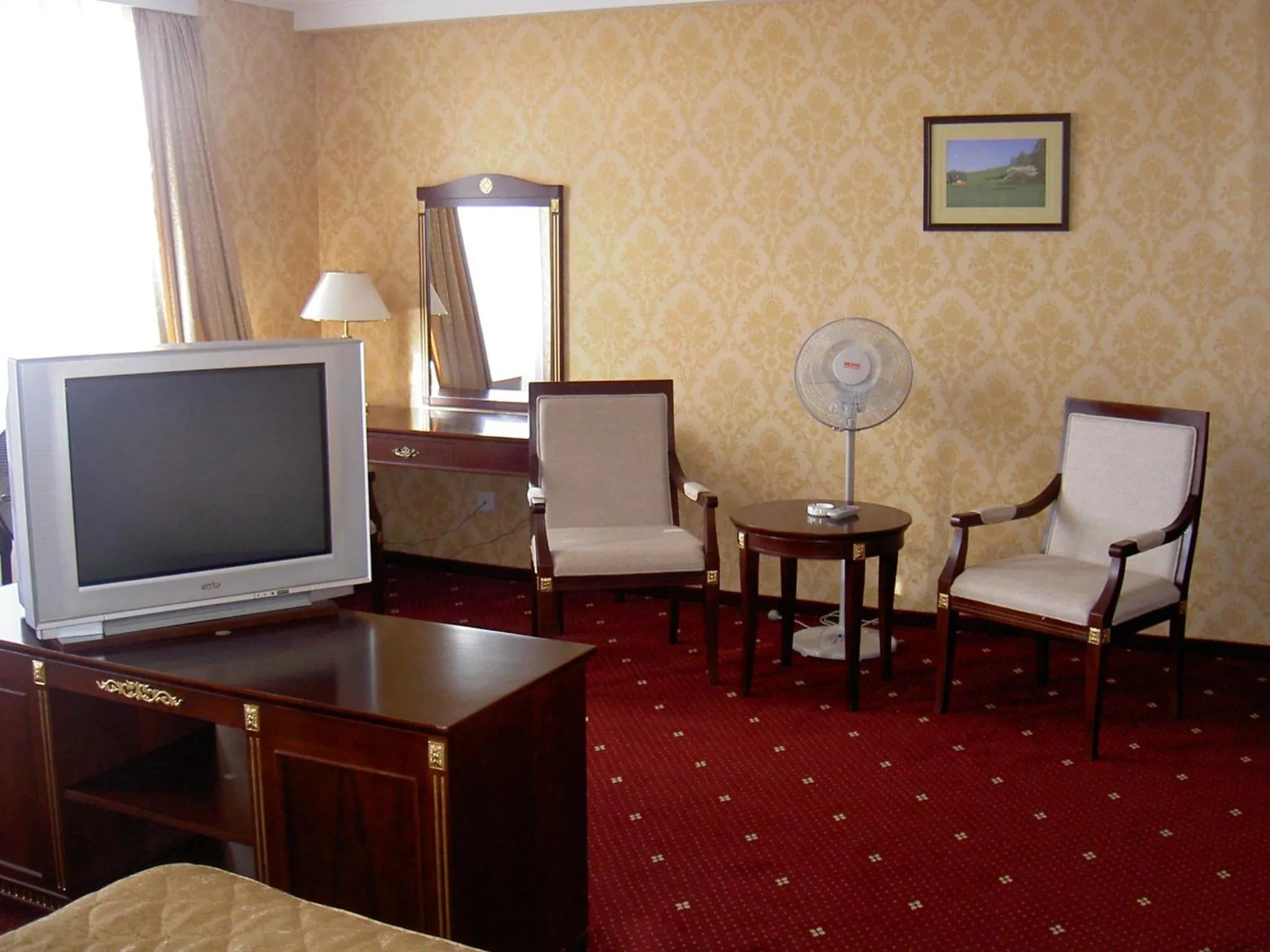 Seating area in White House Hotel