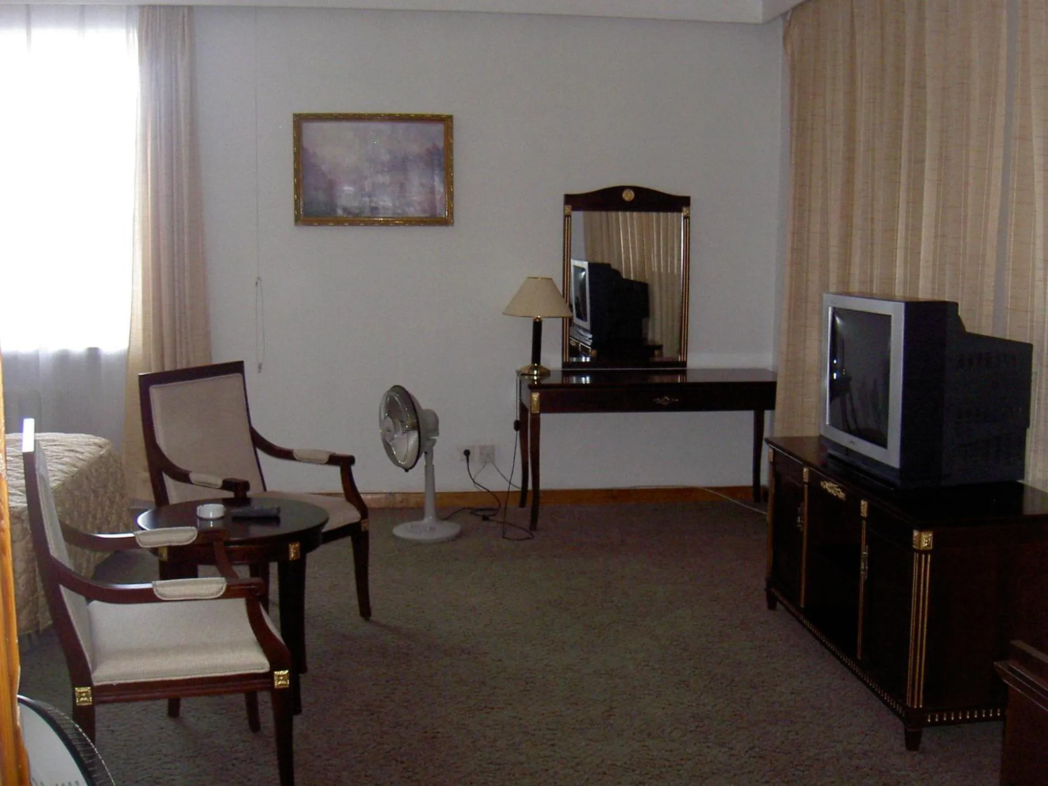Seating area in White House Hotel