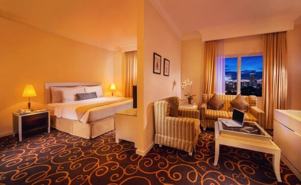 Bed in Blue Sky Pandurata Hotel Cikini