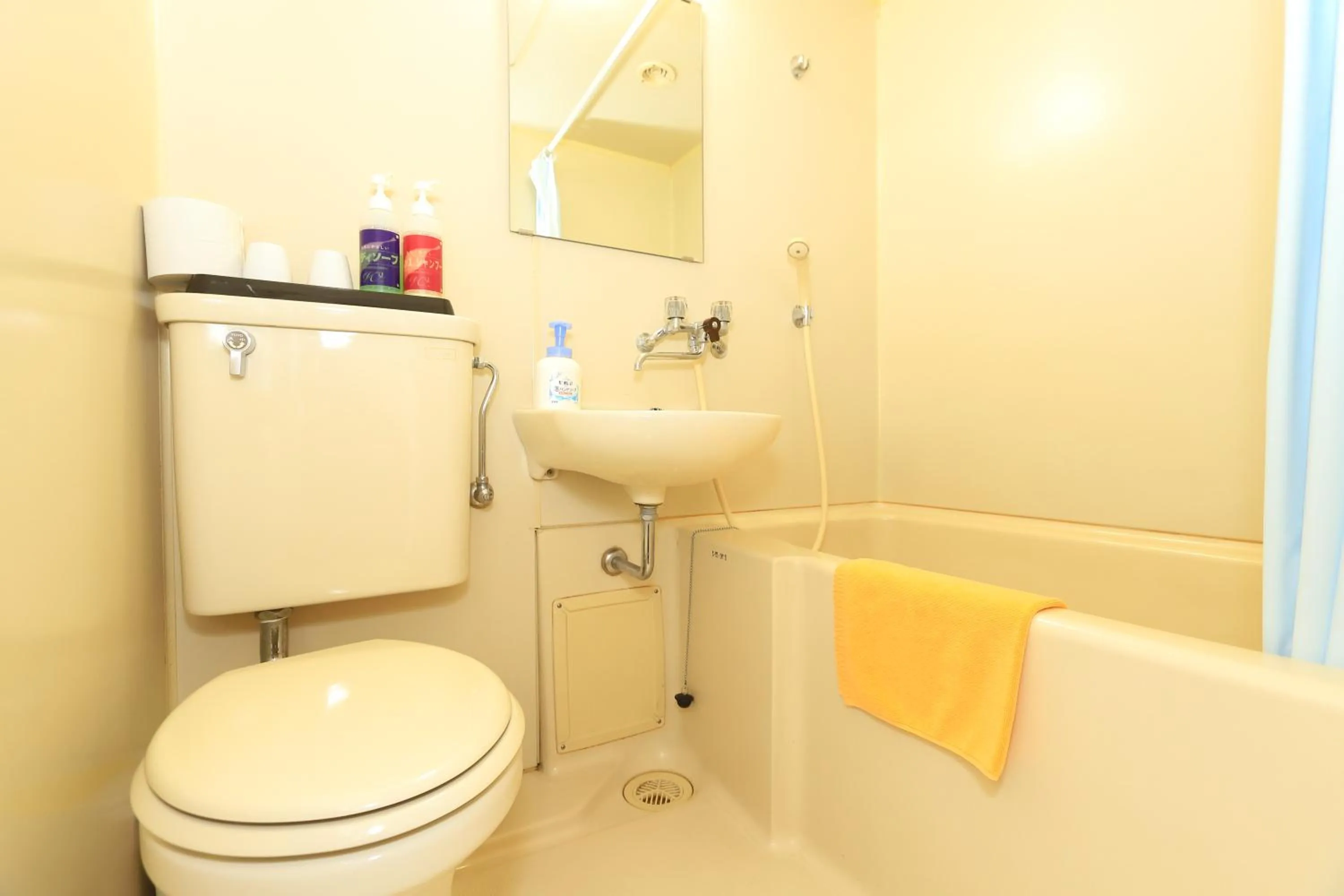 Shower in Shiki-no-Yado Fujisan