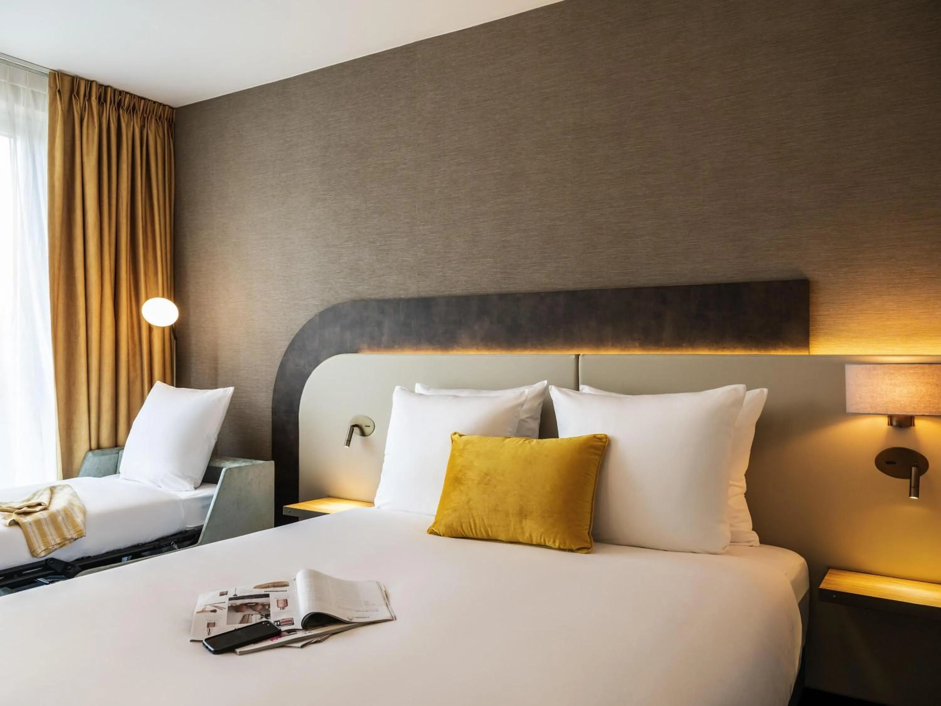 Bedroom, Bed in Mercure Amsterdam North Station