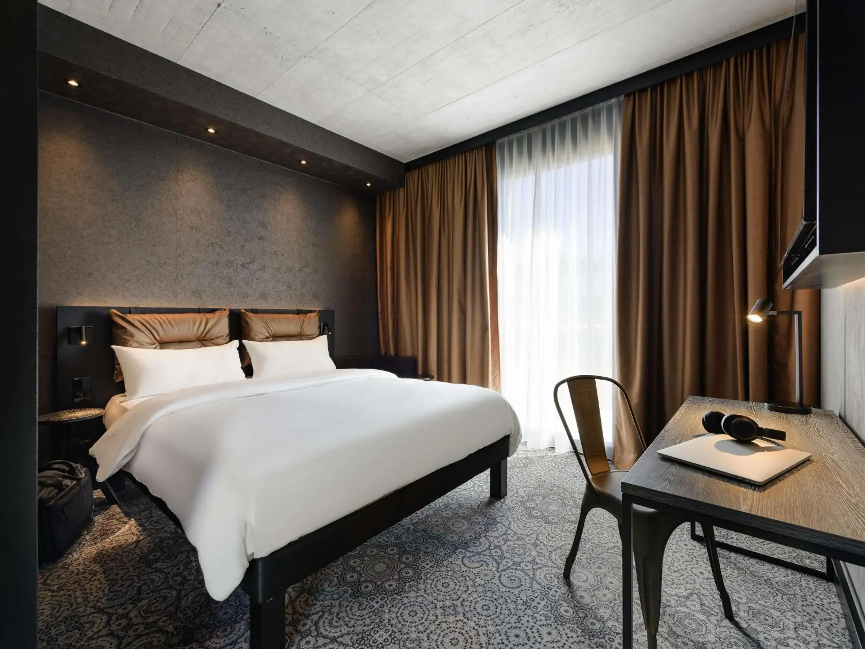 Bedroom, Bed in ibis Styles Friedrichshafen Bedroom, Bed in ibis Styles Friedrichshafen