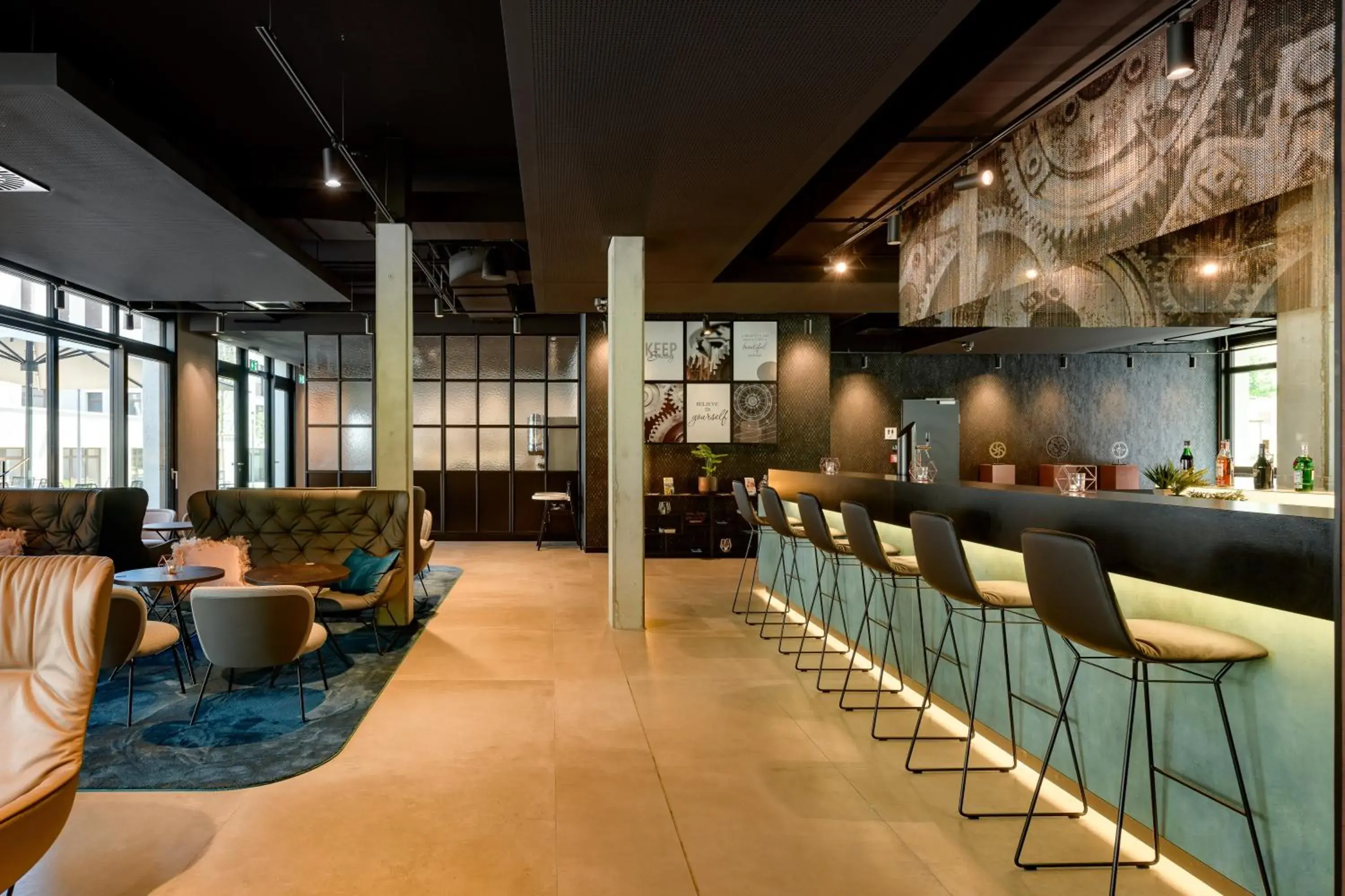 Lounge or bar in ibis Styles Friedrichshafen Lounge or bar in ibis Styles Friedrichshafen