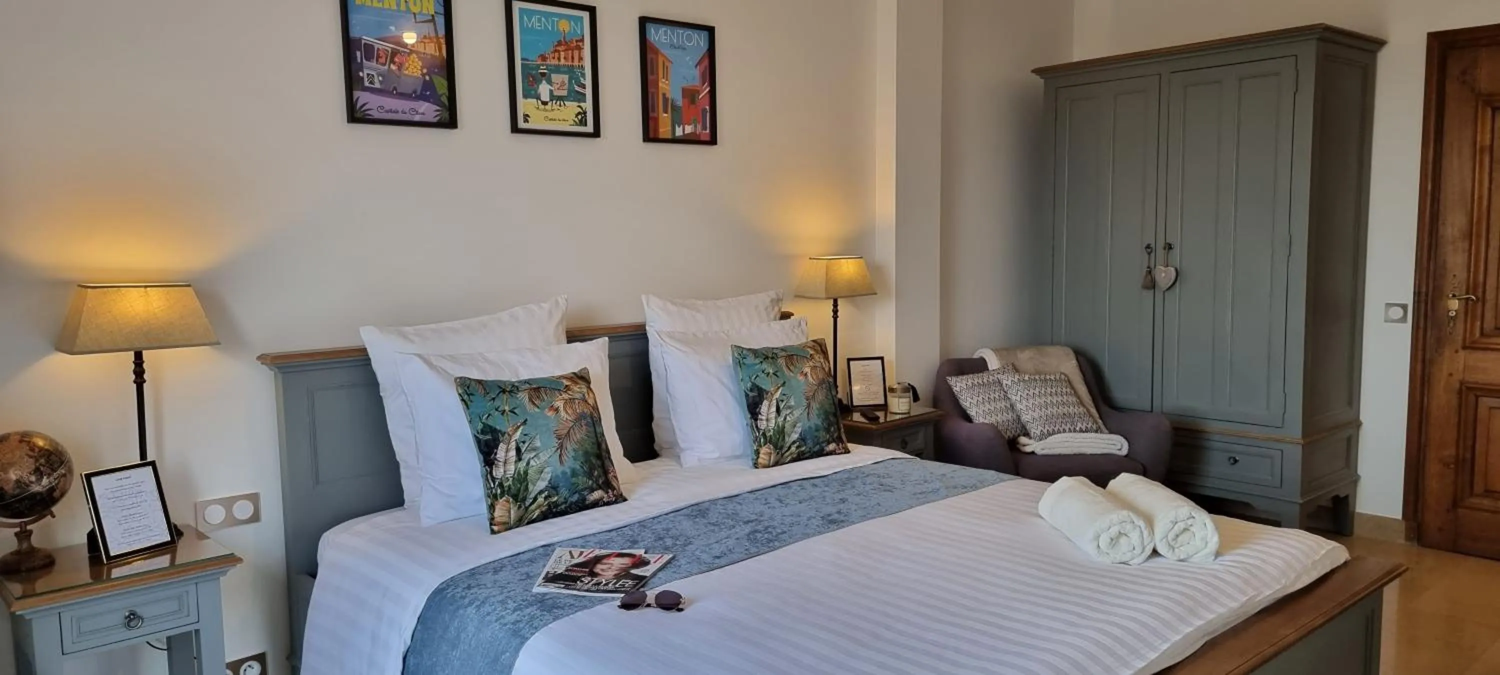 Bed in Loup Castel Boutique Hotel B&B