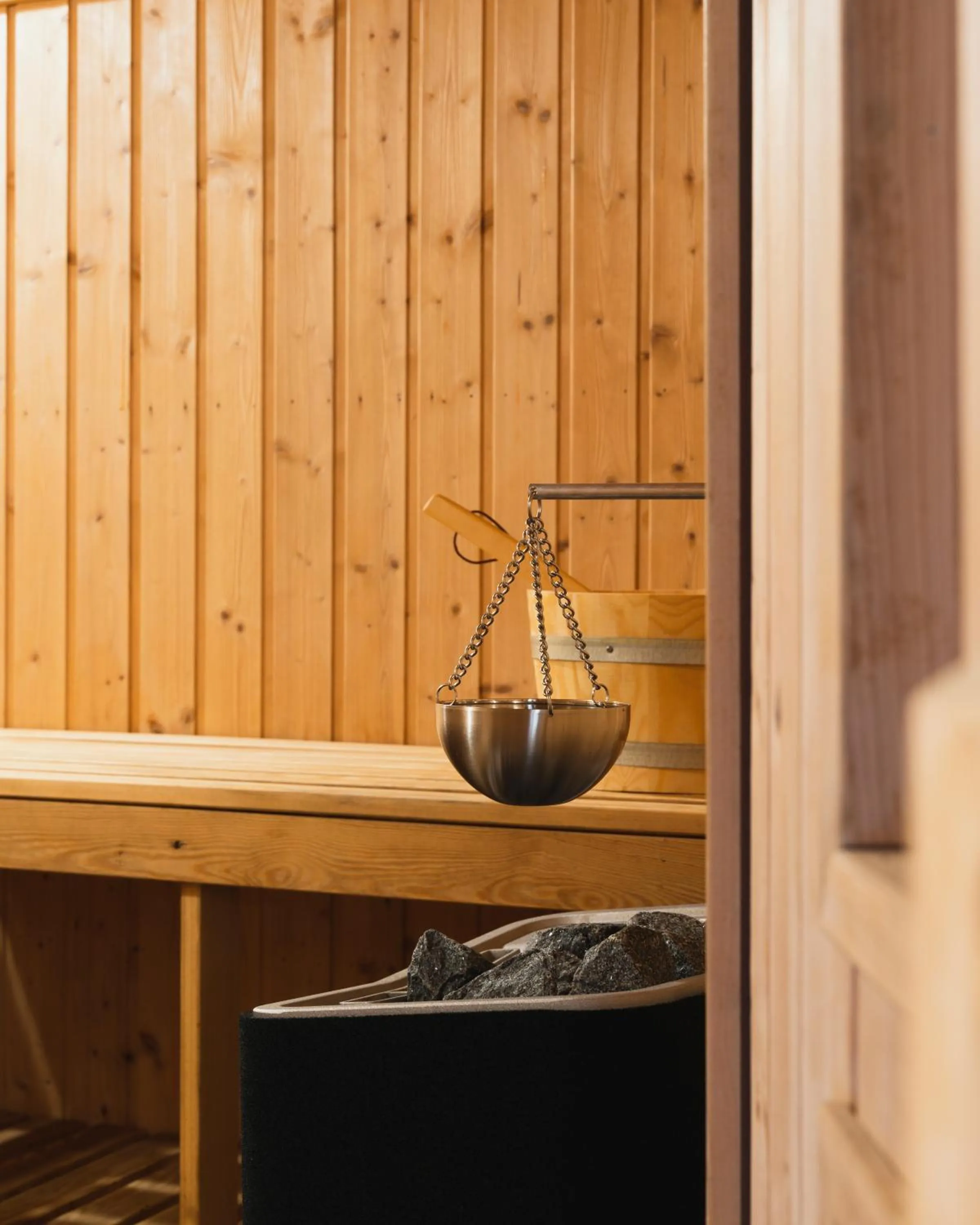 Sauna in Loup Castel Boutique Hotel B&B