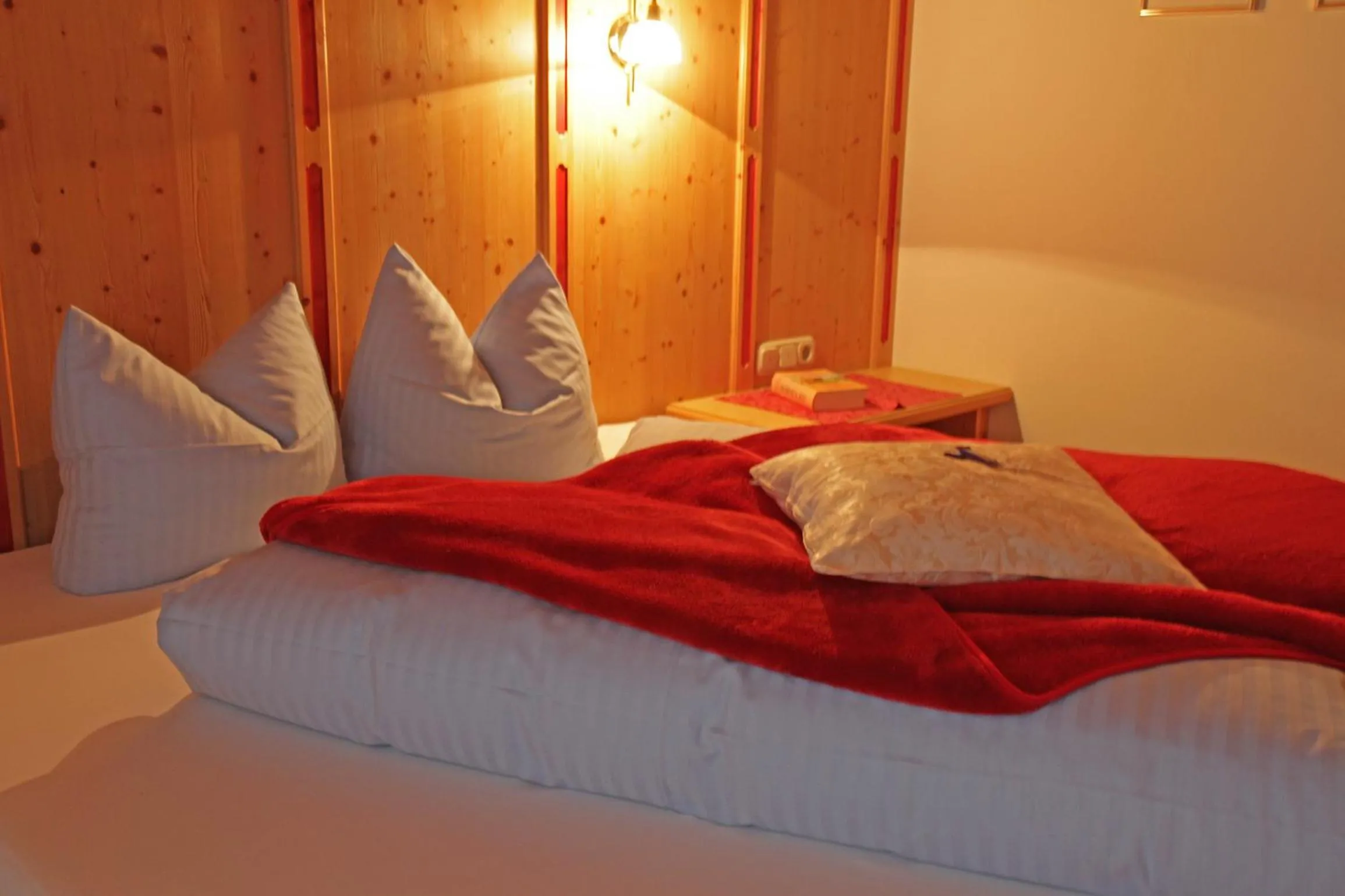 Bedroom, Bed in Ferienhaus Aurora