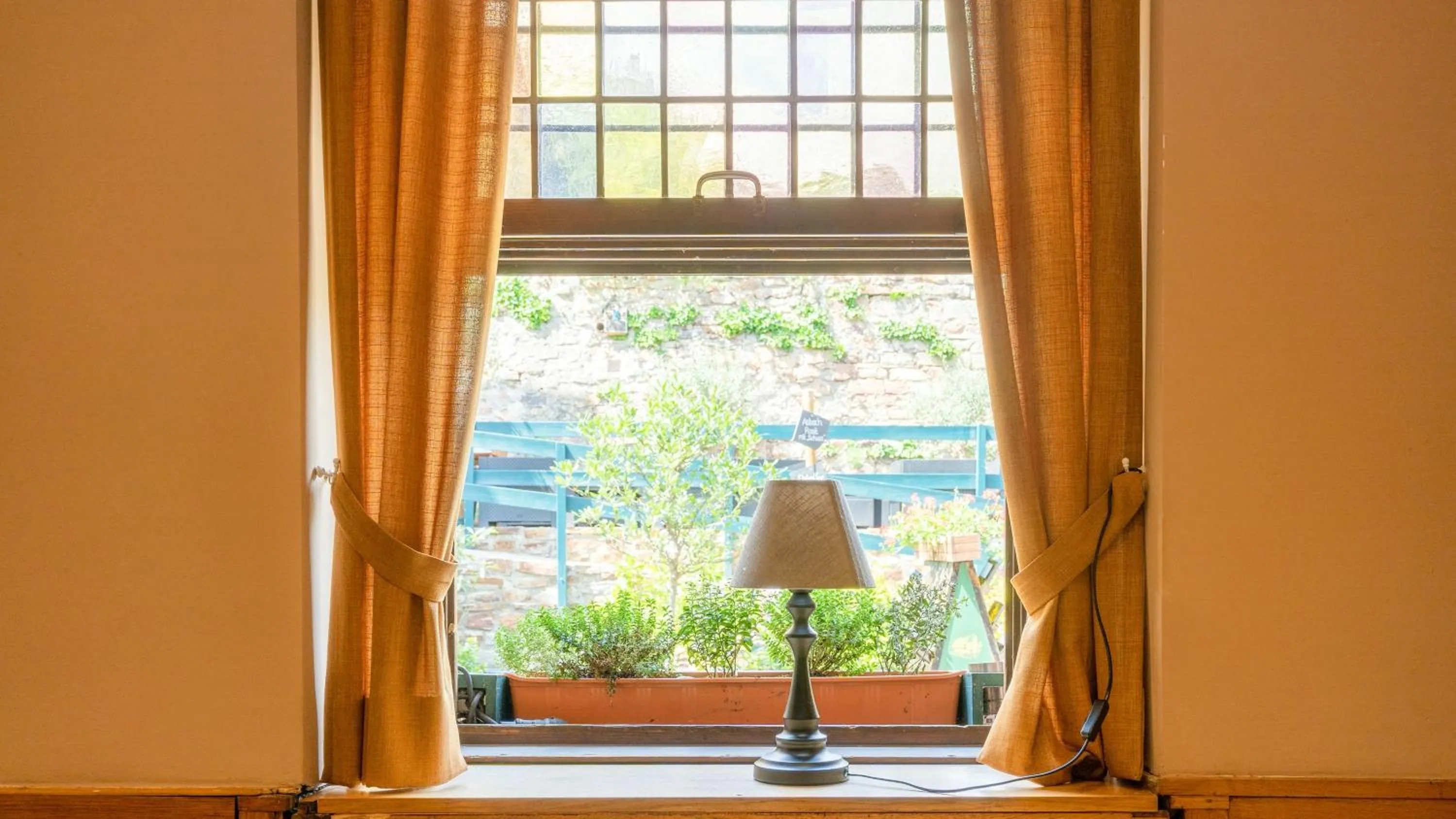 Garden view in Weinhotel des Riesling Zum Grünen Kranz