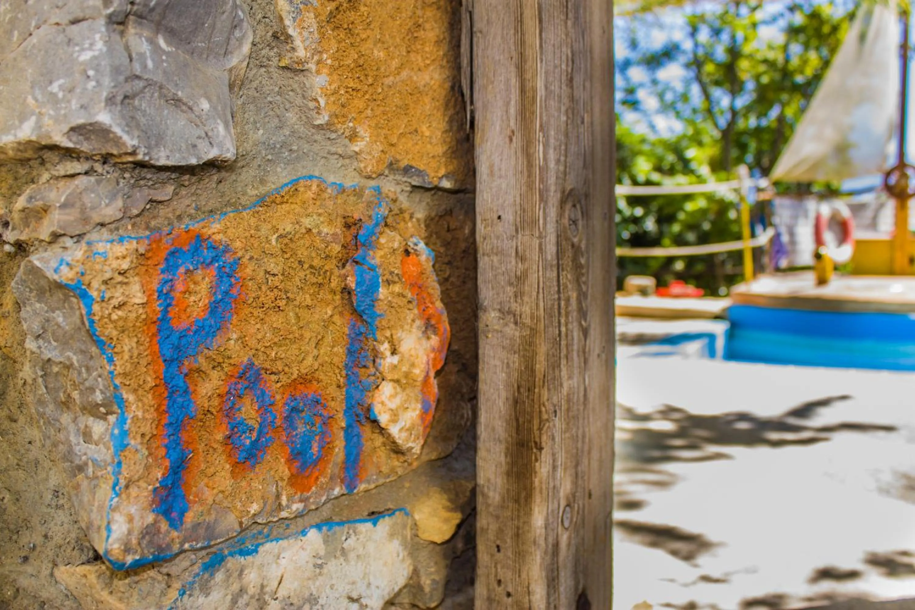Swimming pool in Malaxiana Houses