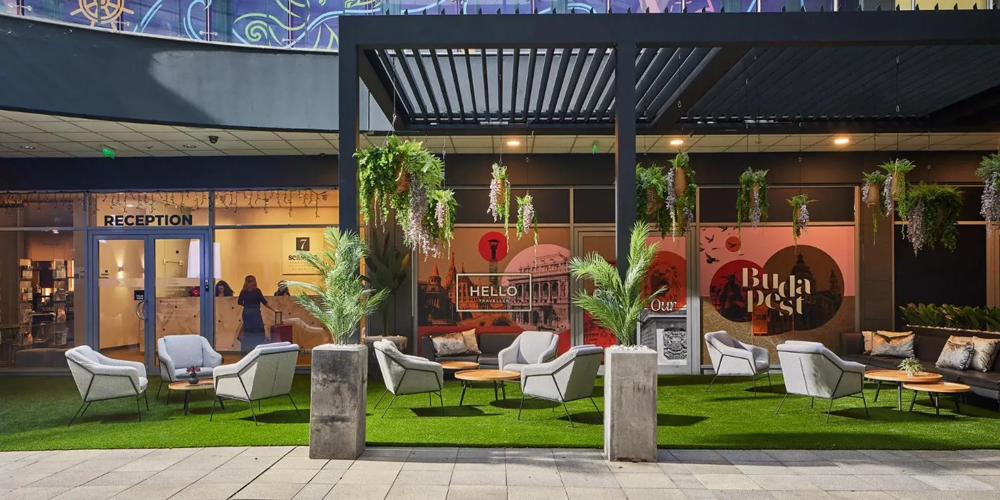 Facade/entrance in 7Seasons Apartments Budapest Facade/entrance in 7Seasons Apartments Budapest