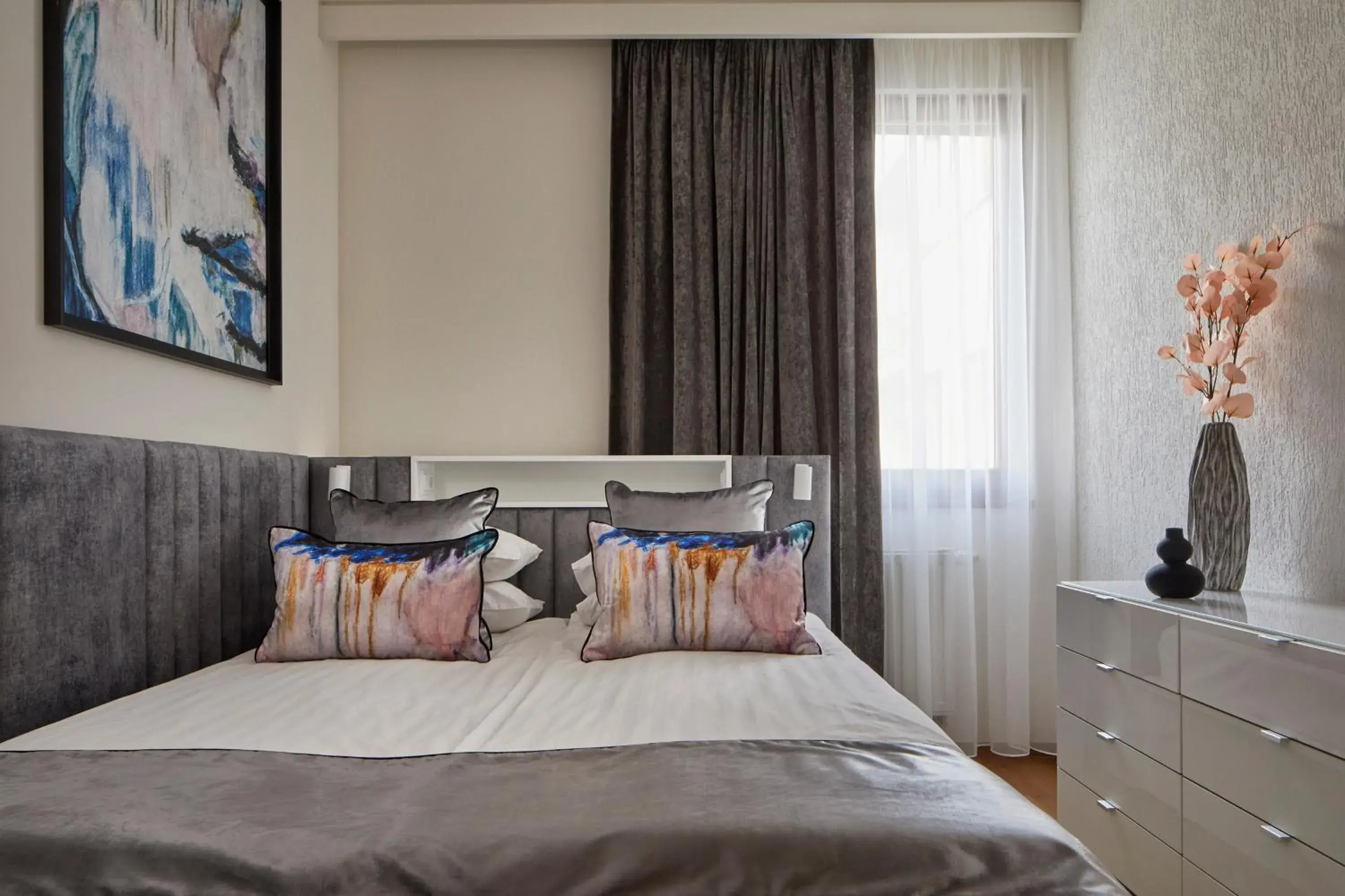 Bedroom, Bed in 7Seasons Apartments Budapest Bedroom, Bed in 7Seasons Apartments Budapest