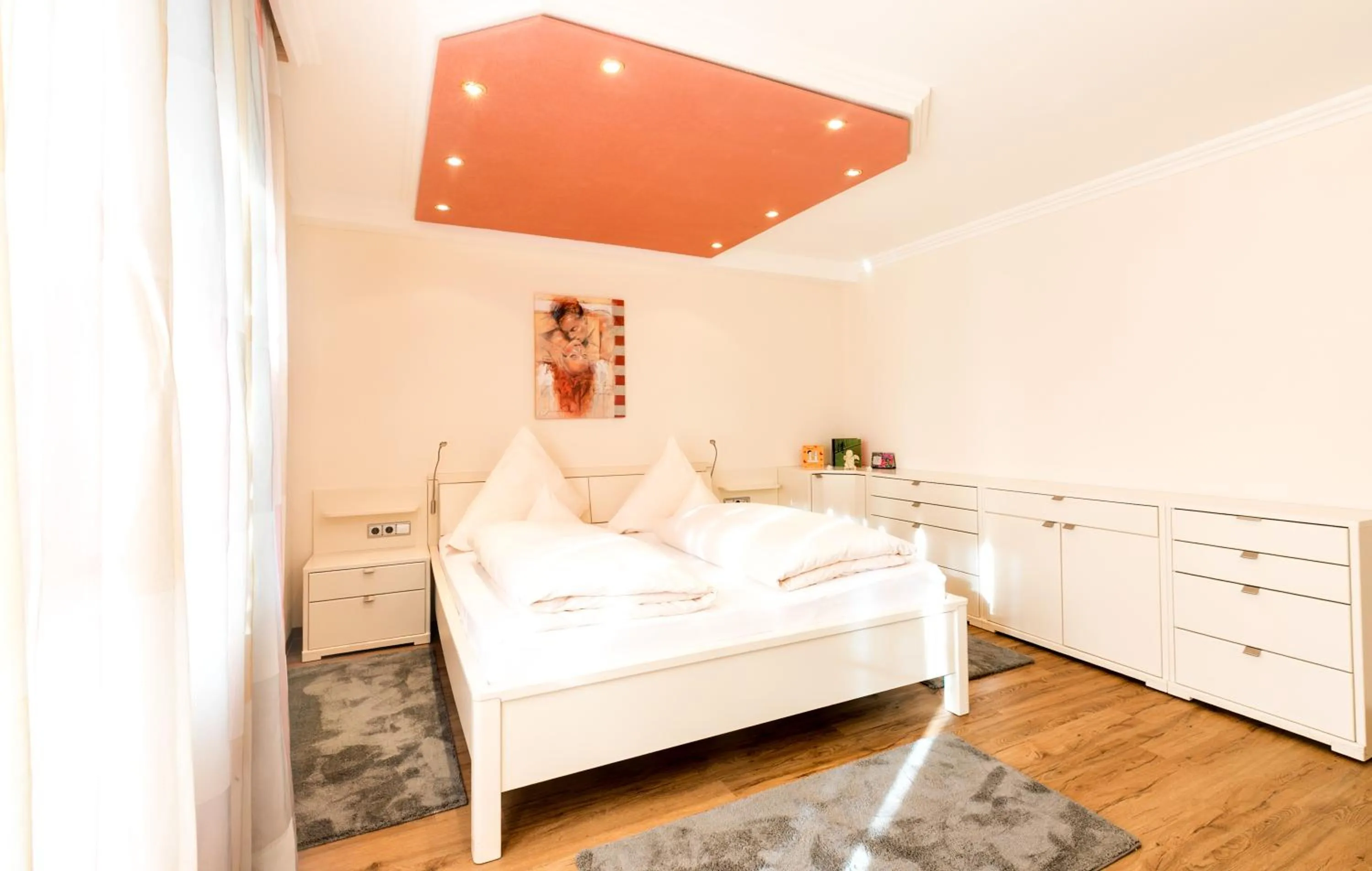 Bedroom, Bed in Hotel Sonnenhang