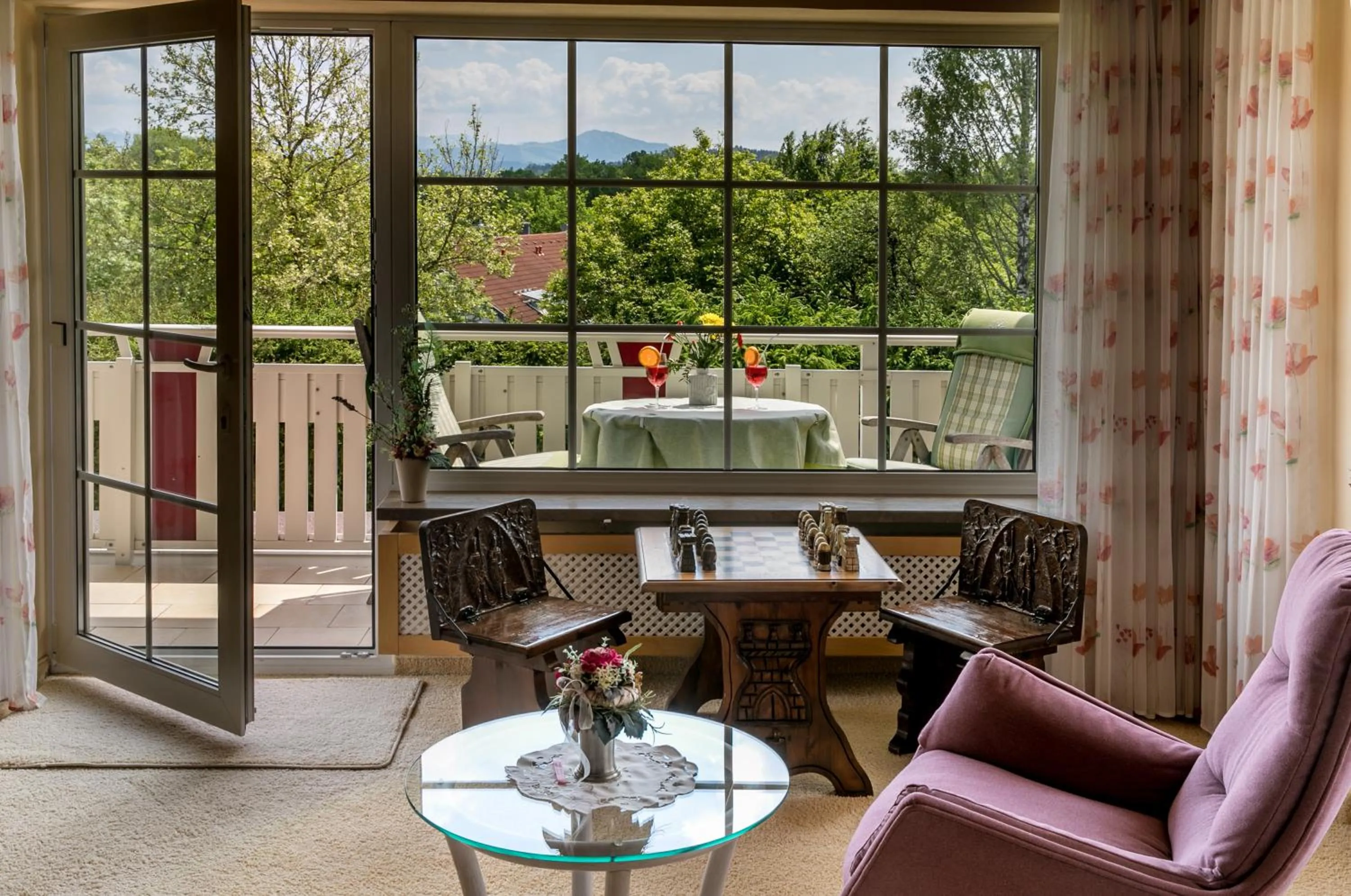 Living room in Hotel Sonnenhang
