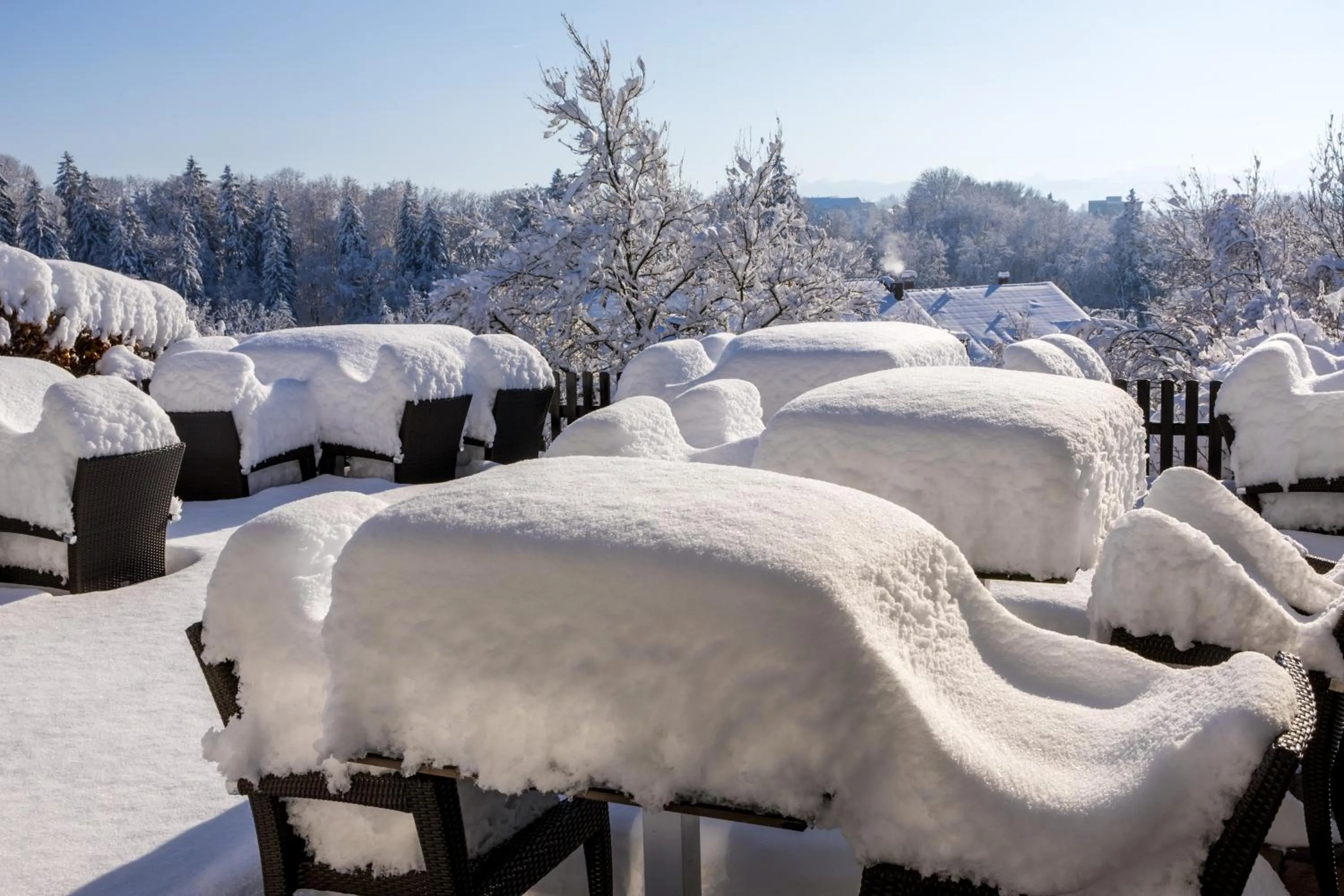 Balcony/Terrace in Hotel Sonnenhang