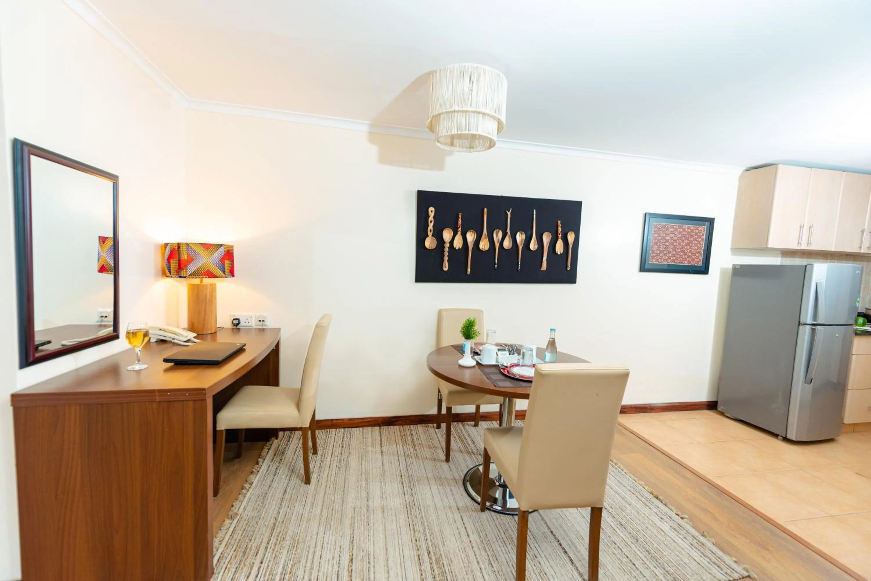 Dining area in Heri Heights Hotel Apartments, SureStay Collection by Best Western