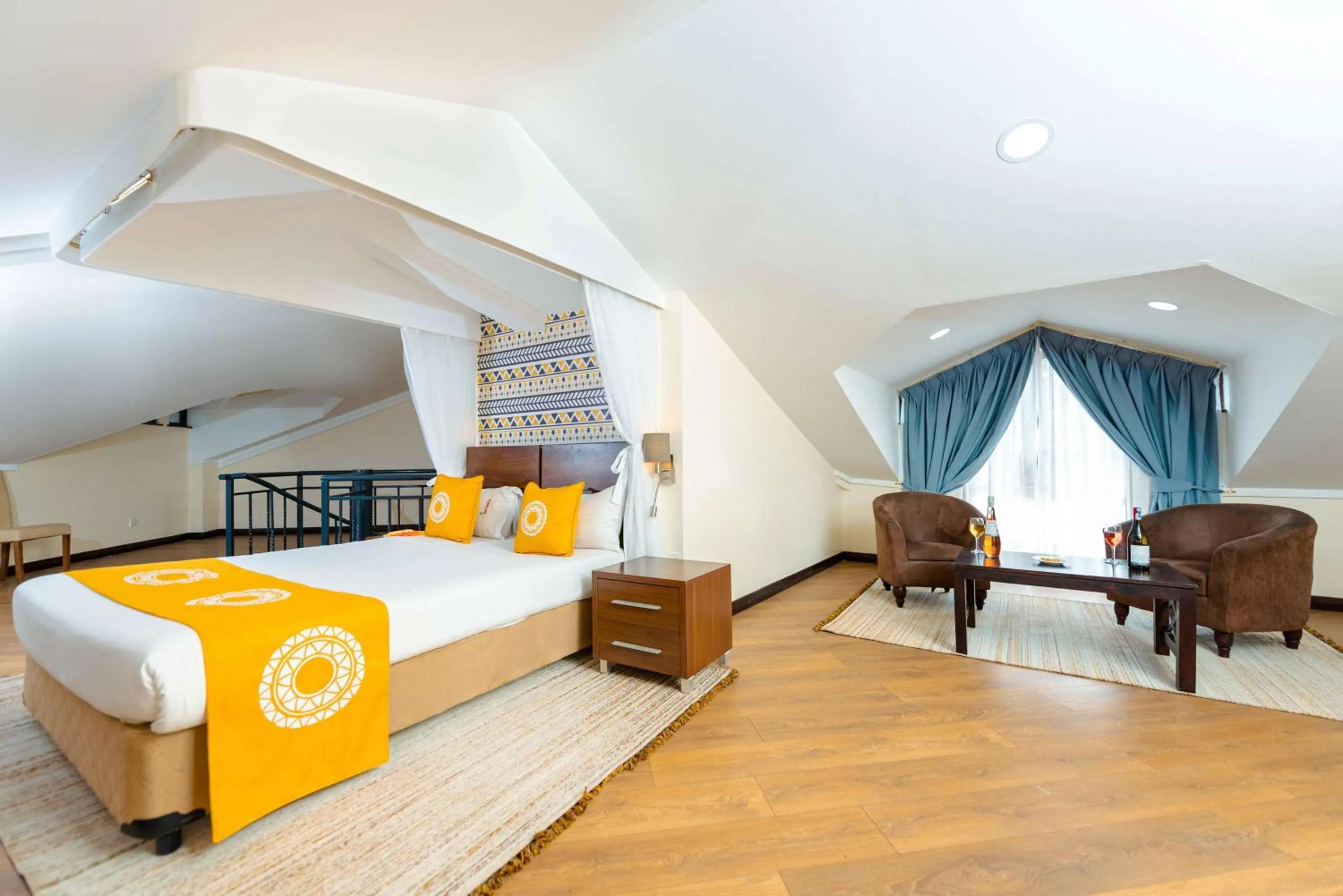 Bedroom, Bed in Heri Heights Hotel Apartments, SureStay Collection by Best Western